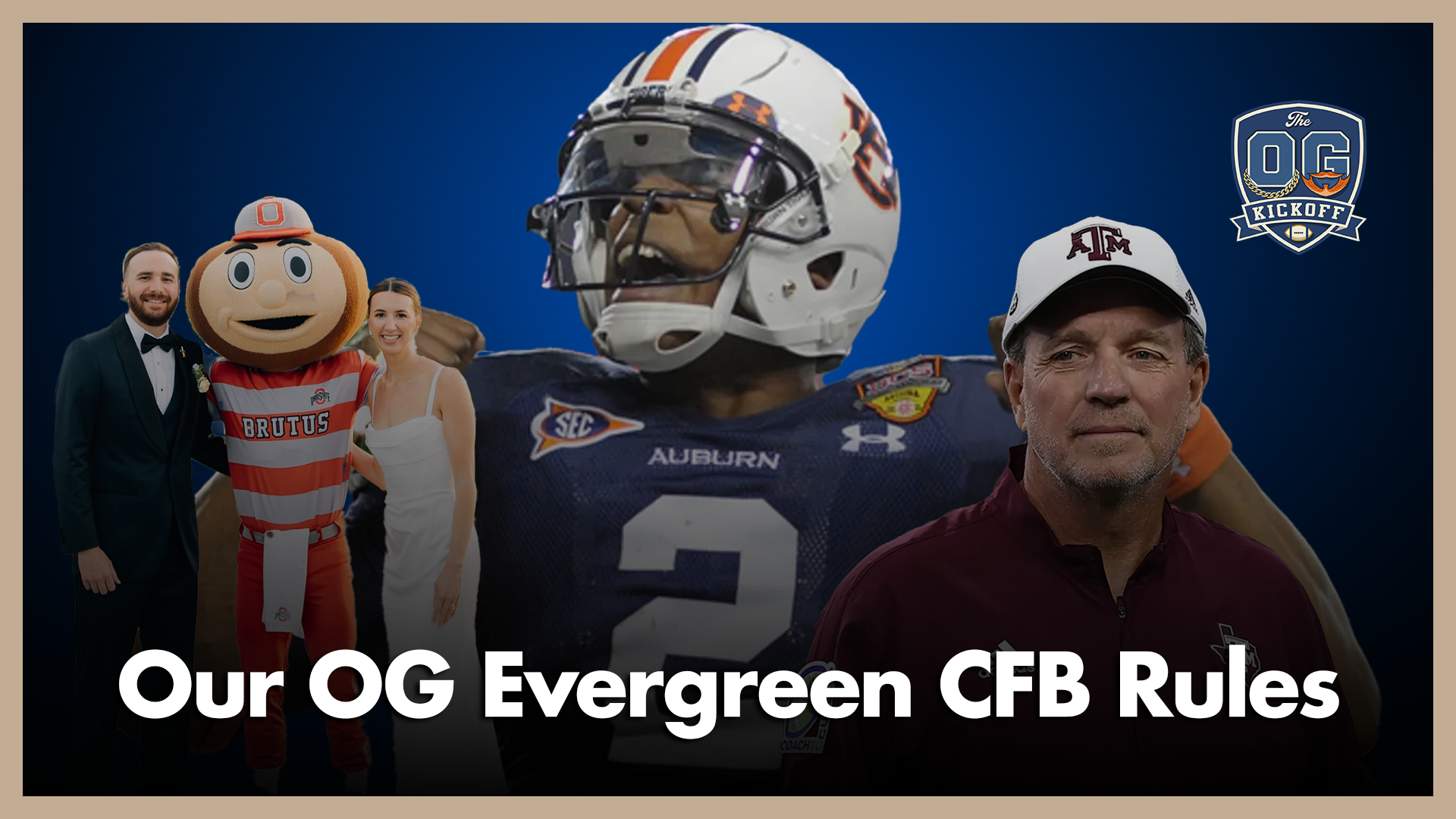 Announcement! OG Evergreen CFB Rules, Brooks Austin on Simpson vs. Mendoza & QBs