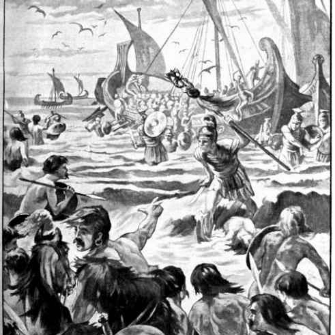 When Caesar Invaded Britain