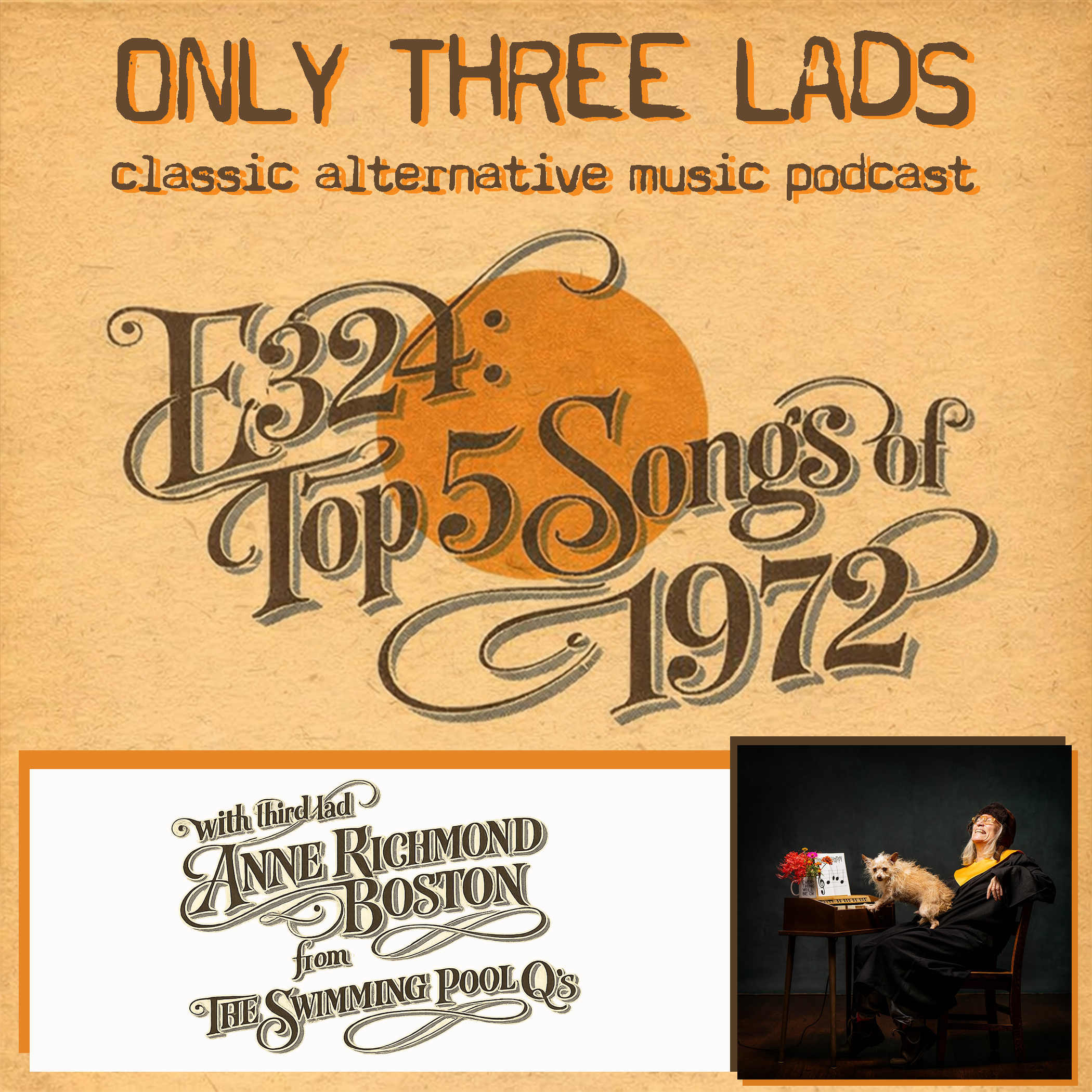 E324 - Anne Richmond Boston (The Swimming Pool Q's) - Top 5 Songs of 1972