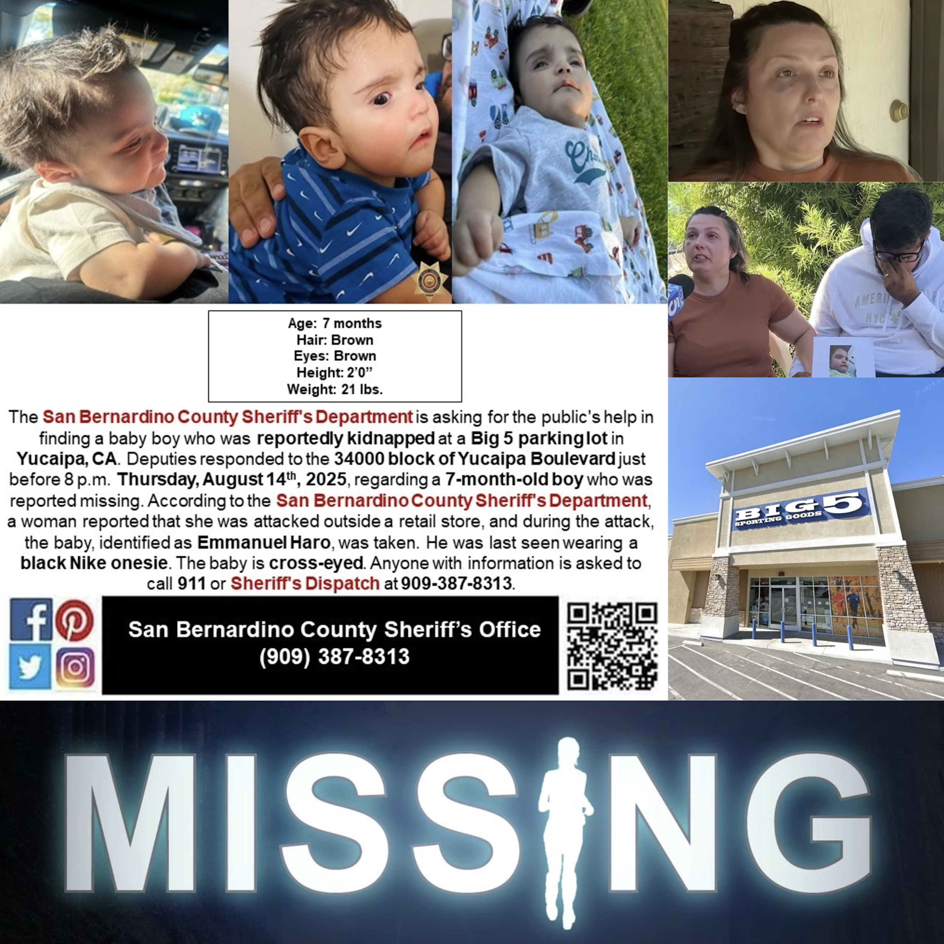 558 // Yucaipa Kidnapping - Where is Emmanuel Haro?