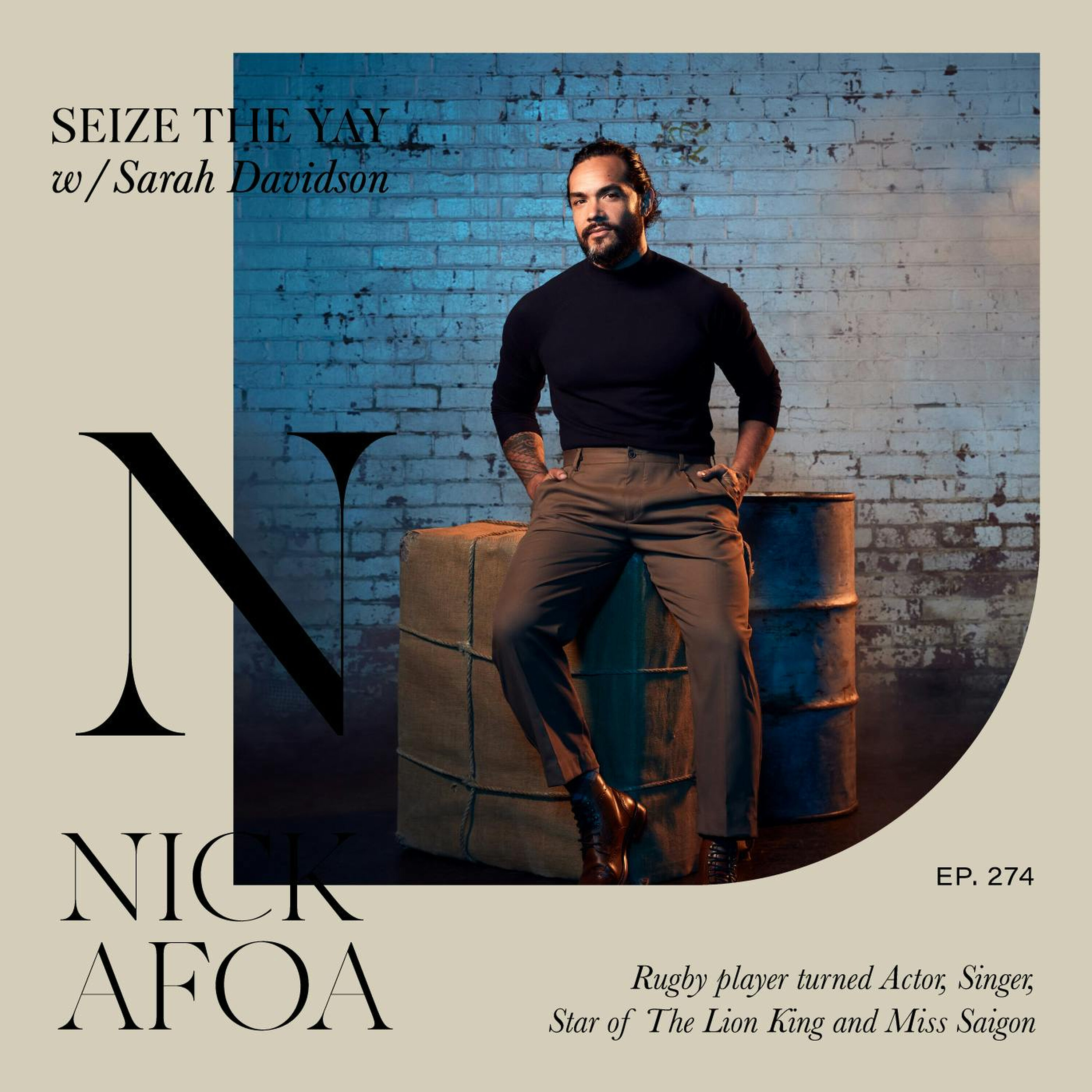 Nick Afoa // From World Cup winner to the West End... episode artwork