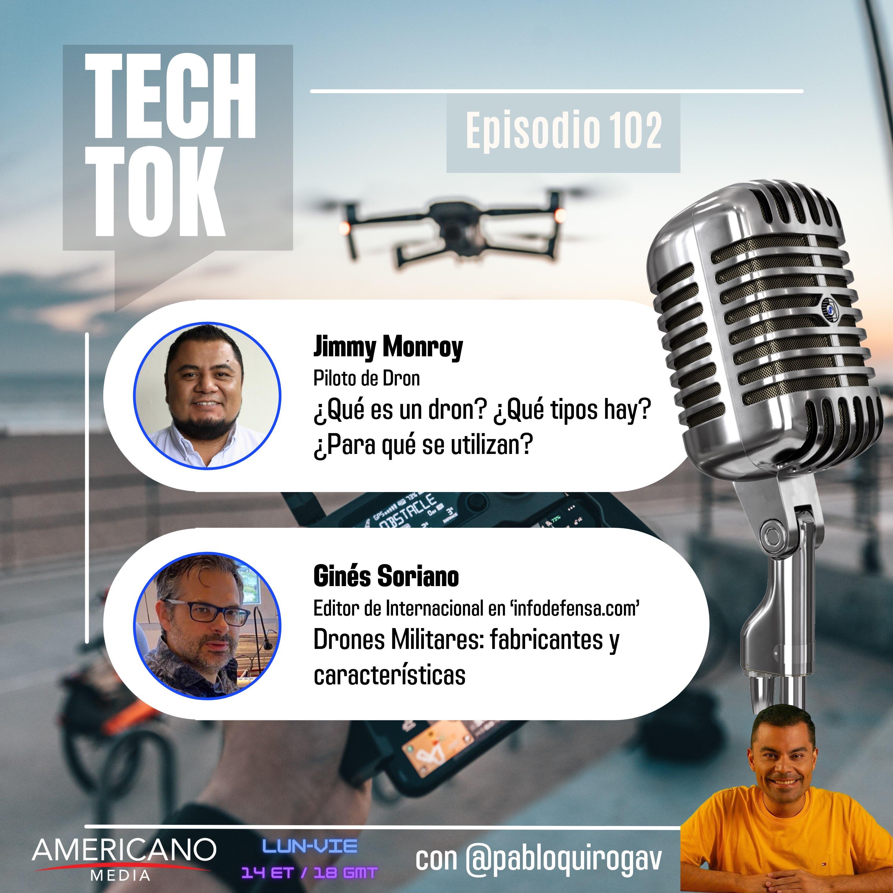 EP102: Todo sobre Drones episode artwork