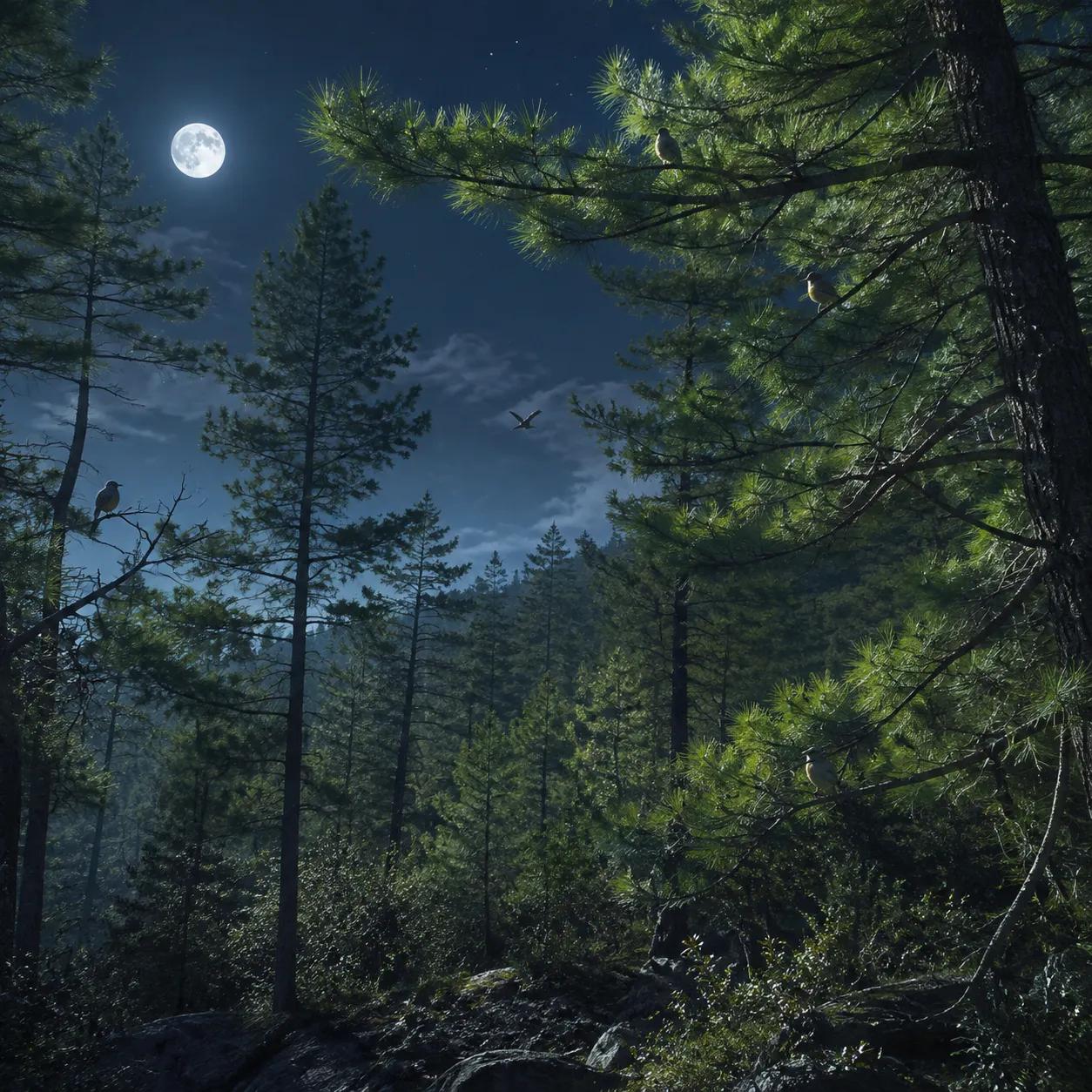 π¦ SPRING BIRDSONG and a LIGHT BREEZE in the PINES β 2 H of living forest for peaceful sleep