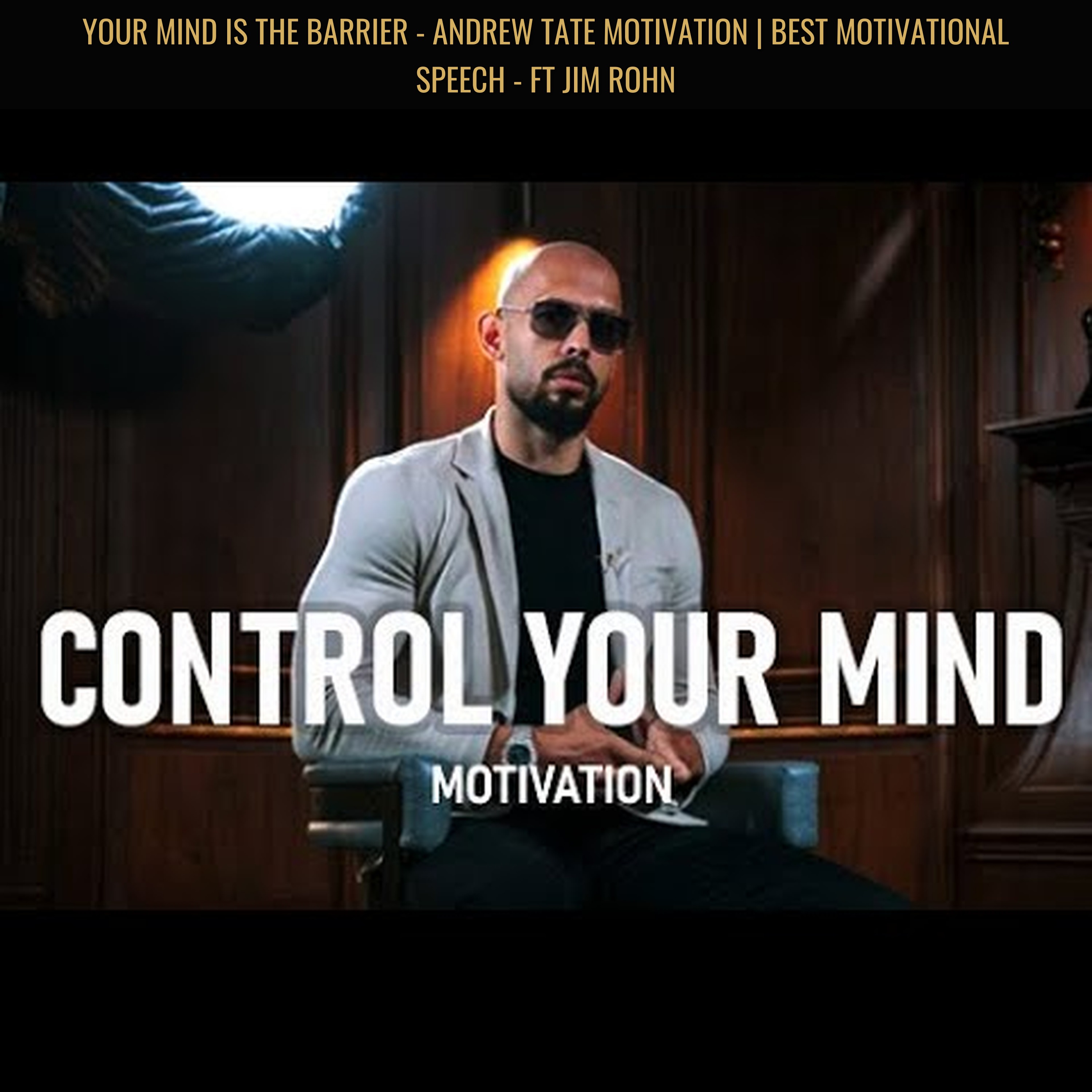 YOUR MIND IS THE BARRIER - Andrew Tate Motivation | Best Motivational Speech - ft Jim Rohn