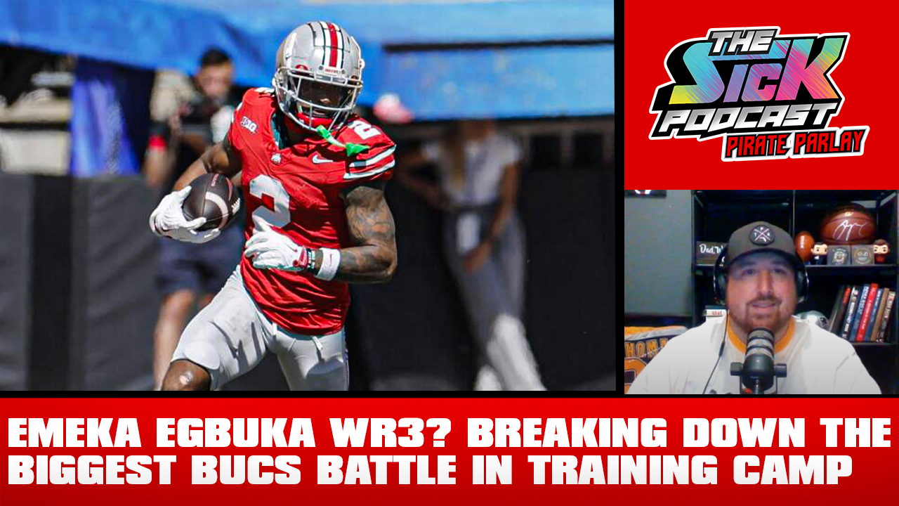 Bucs Talk #95 - Emeka Egbuka WR3? Breaking Down the Biggest Bucs Battle in Training Camp episode artwork
