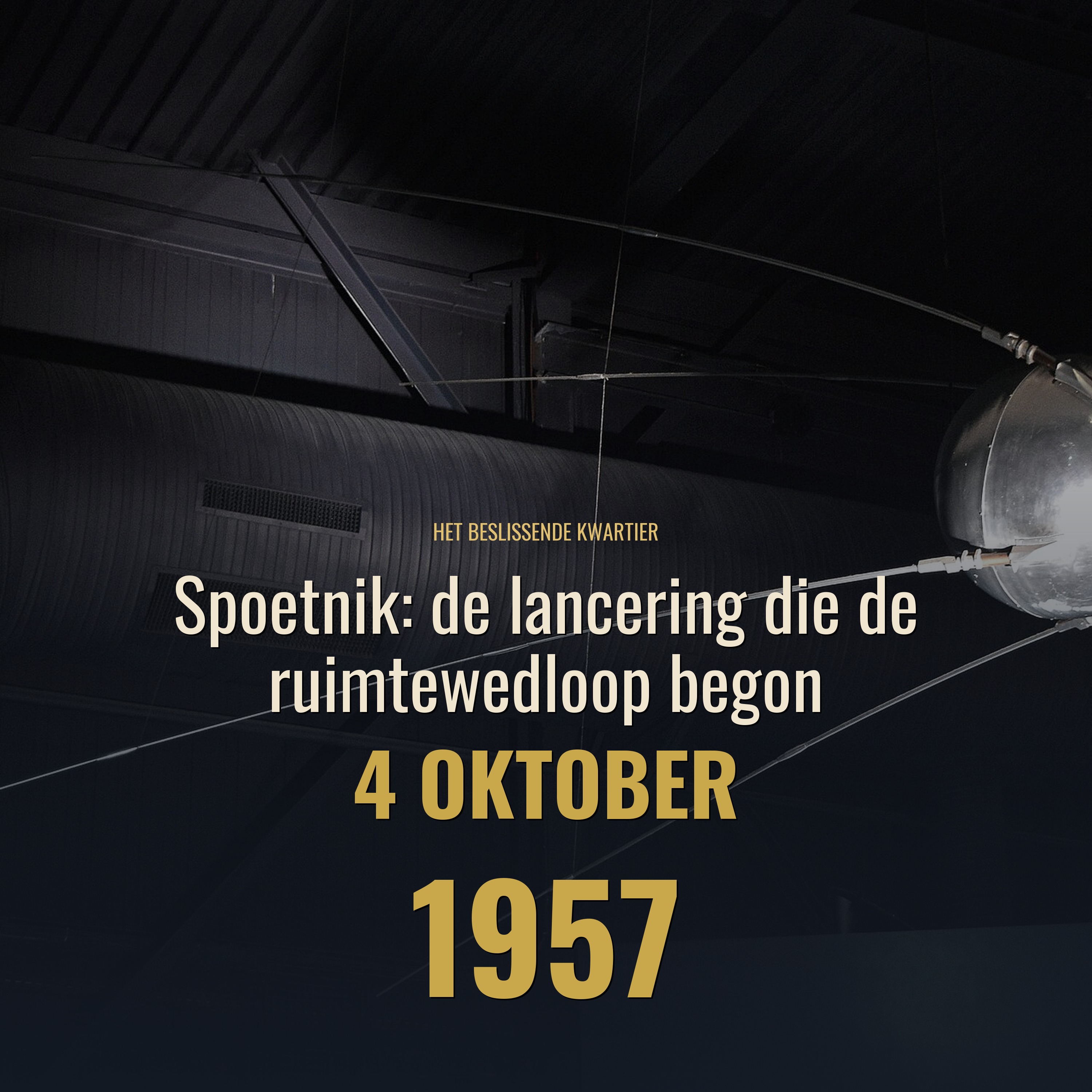 Spoetnik: de lancering die de ruimtewedloop begon episode artwork