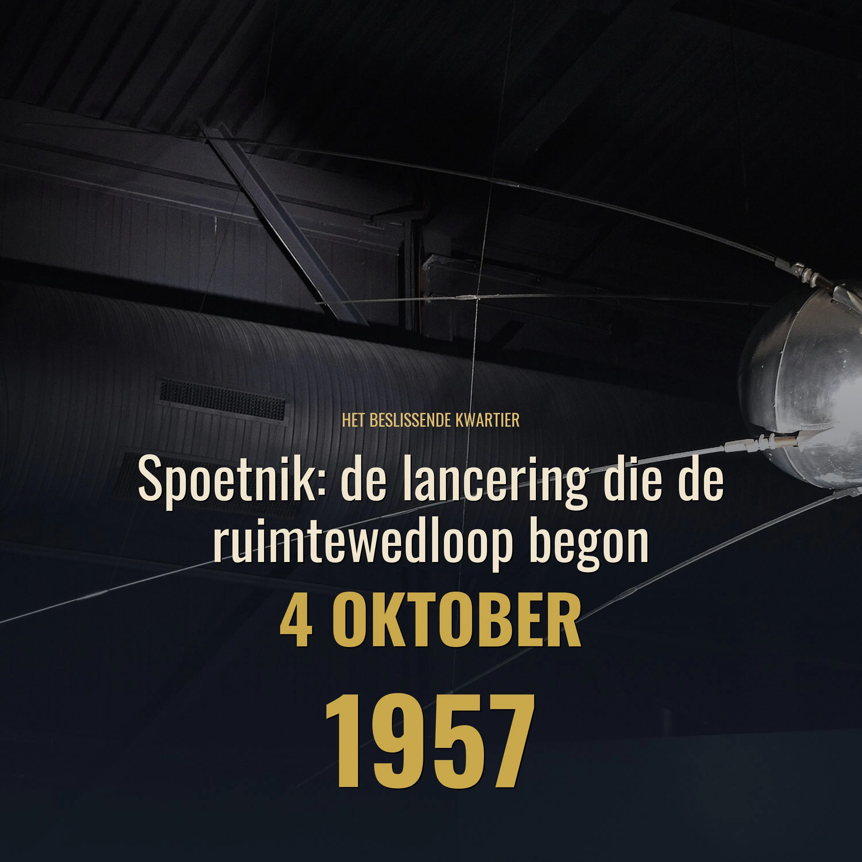 Spoetnik: de lancering die de ruimtewedloop begon episode artwork