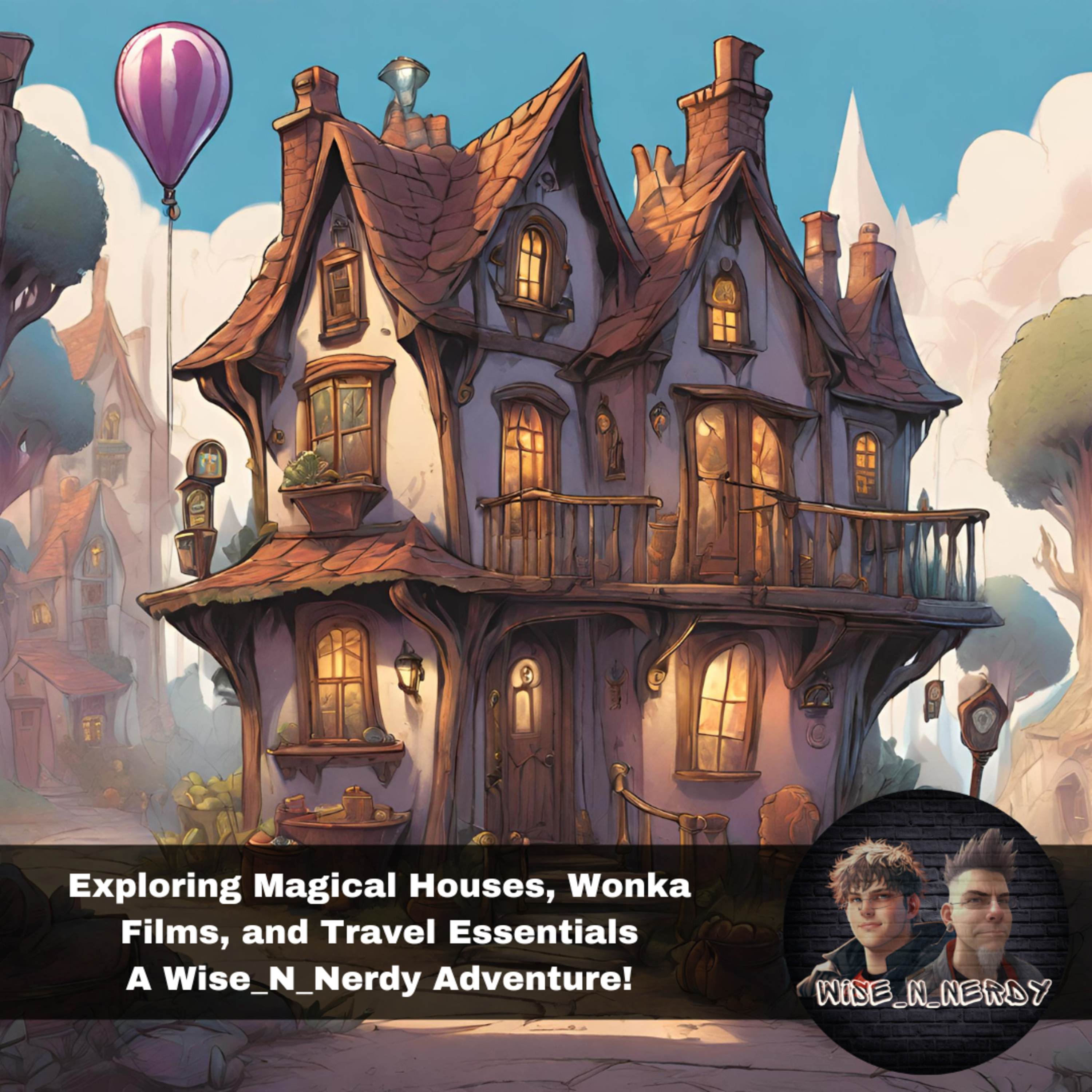 Exploring Magical Houses, Wonka Films, and Travel Essentials | A Wise_N_Nerdy Adventure! episode artwork