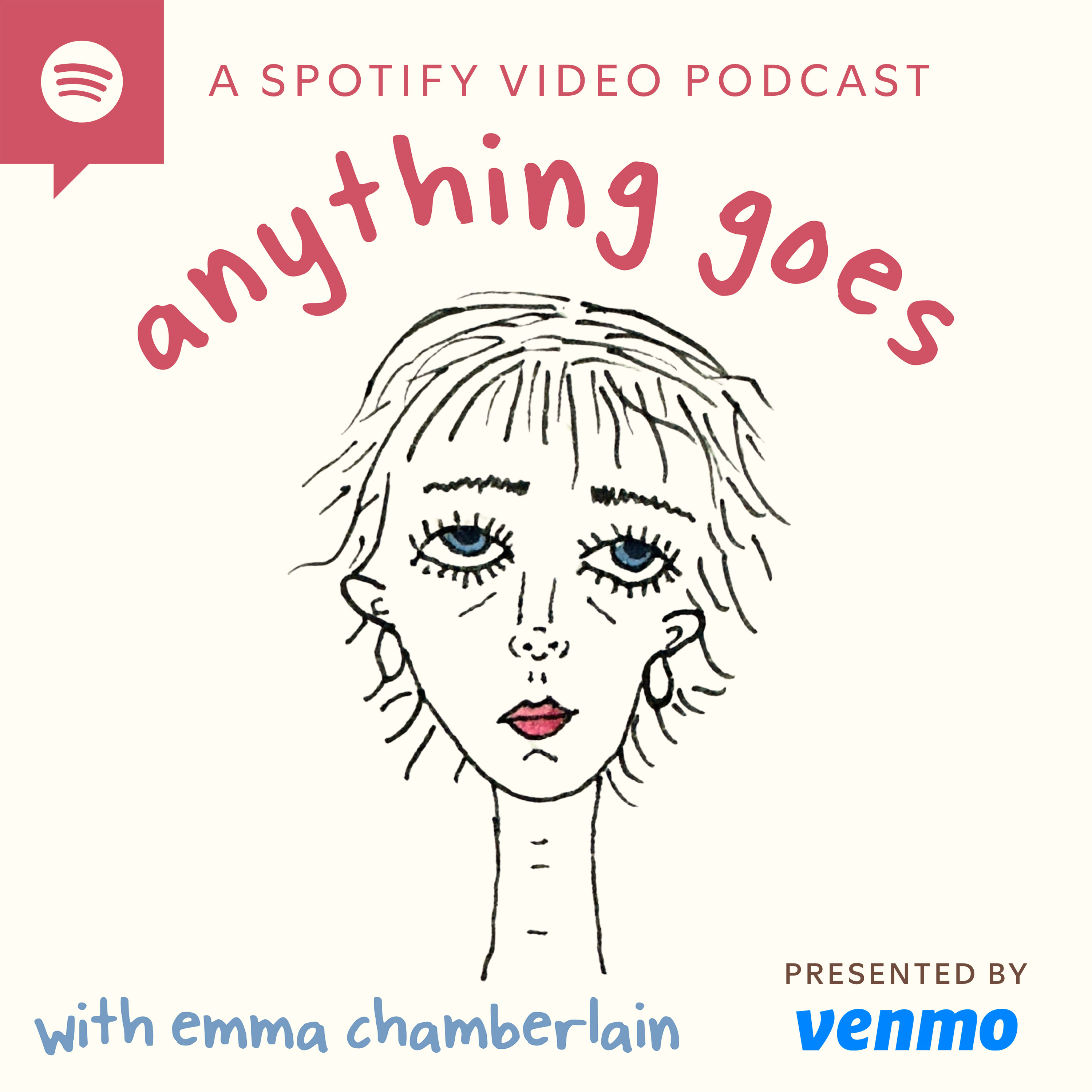 anything goes with emma chamberlain podcast show image