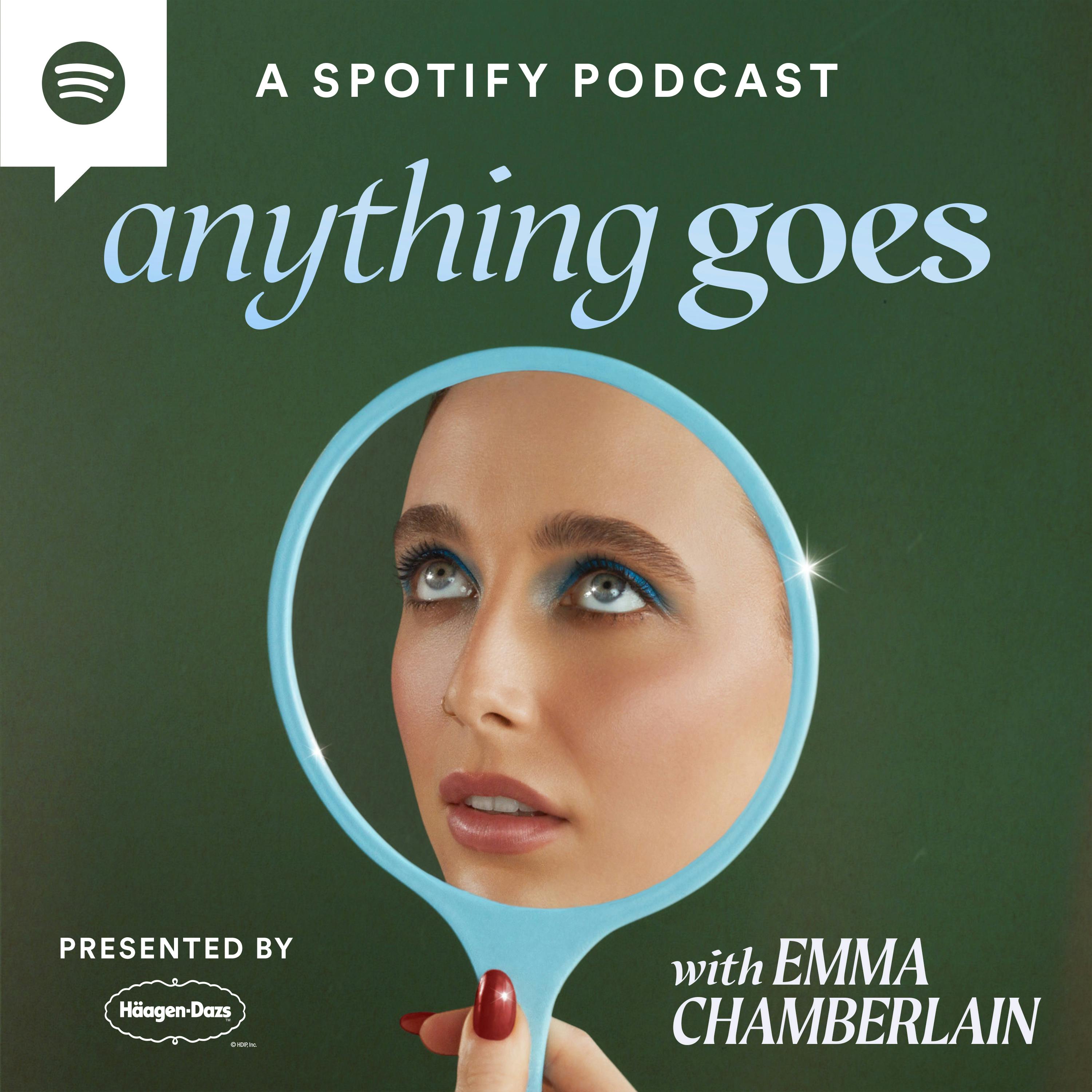 anything goes with emma chamberlain podcast show image