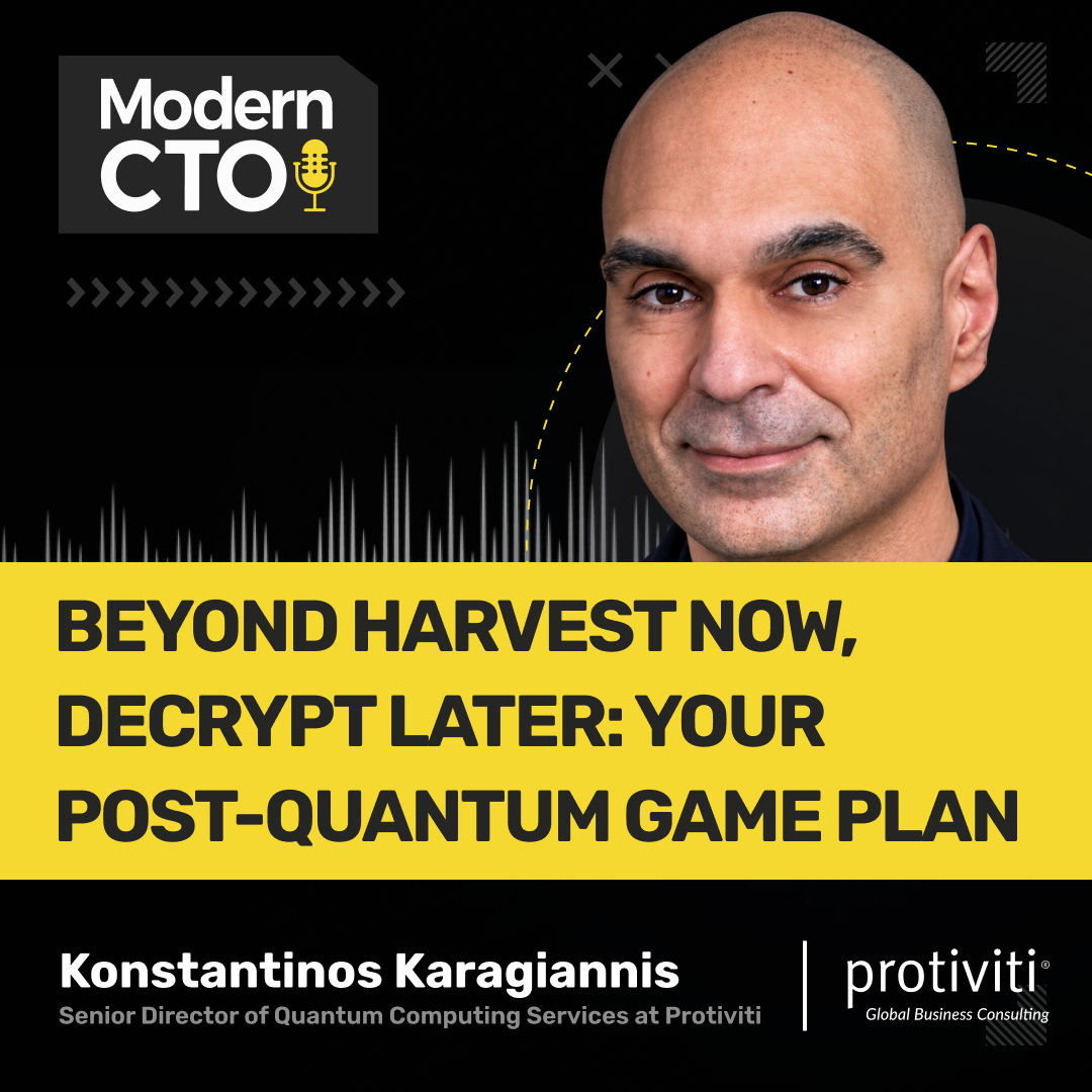 Beyond Harvest Now, Decrypt Later: Your Post-Quantum Game Plan, with Konstantinos Karagiannis episode artwork