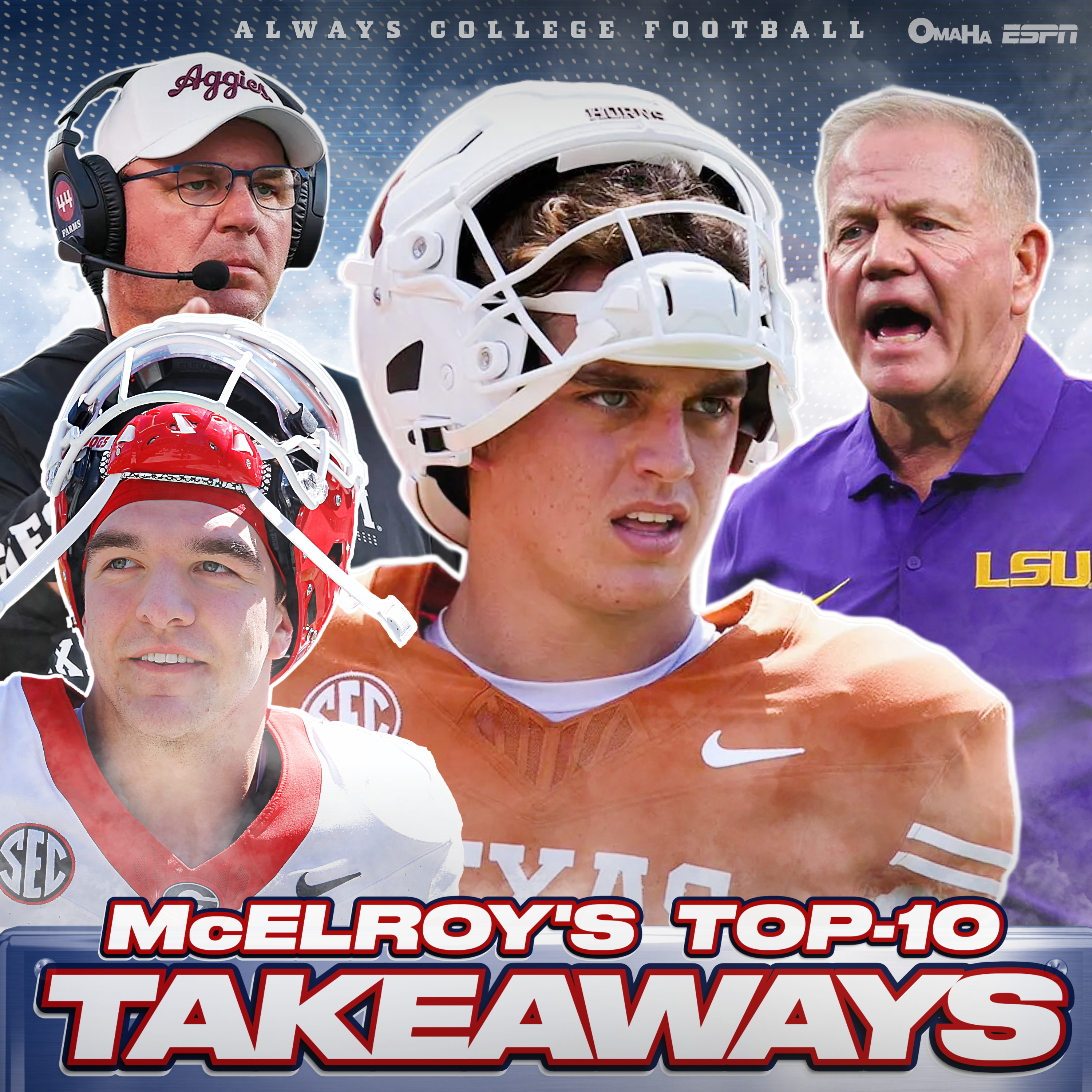 McElroy’s Top 10 Takeaways from Week 3 | Always College Football
