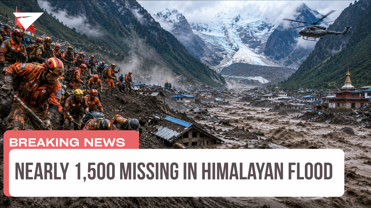 Nearly 1,500 Missing in Himalayan Flood, Breaking News episode artwork