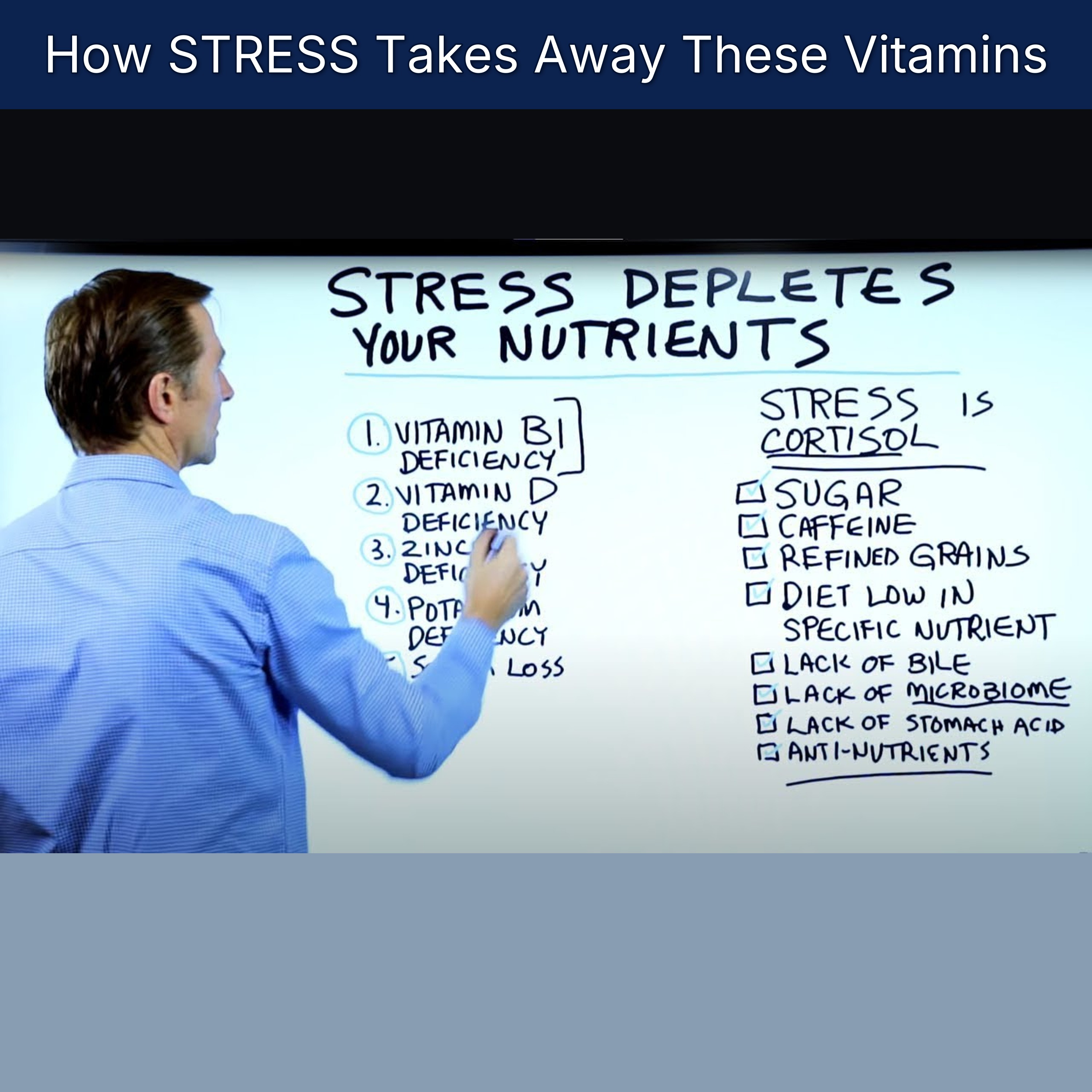 How STRESS Takes Away These Vitamins episode artwork