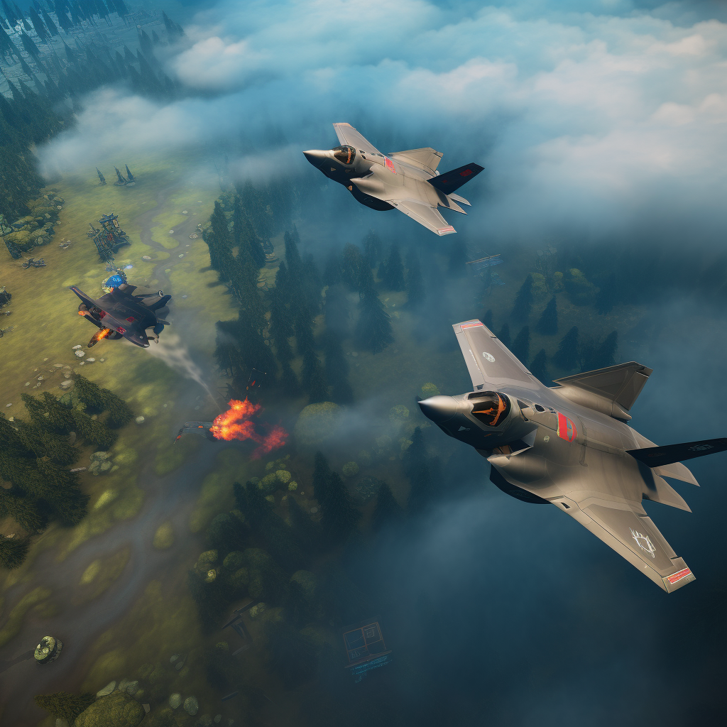 AI Military Competition: Tactical, Operational, and Strategic Implications