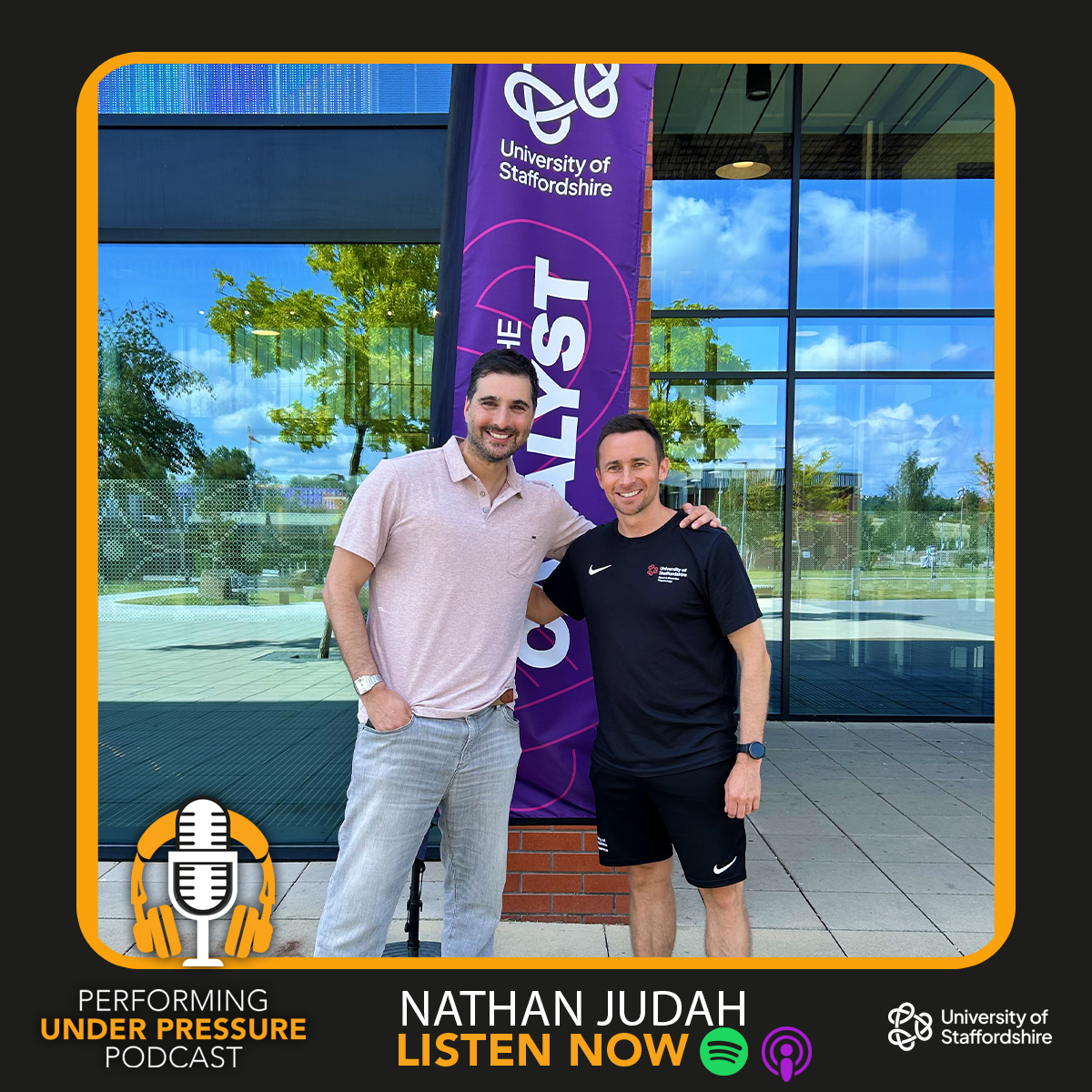 University of Staffordshire\'s Performing Under Pressure Podcast