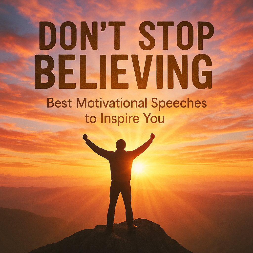 DON'T STOP BELIEVING - Best Motivational Speeches to Inspire You