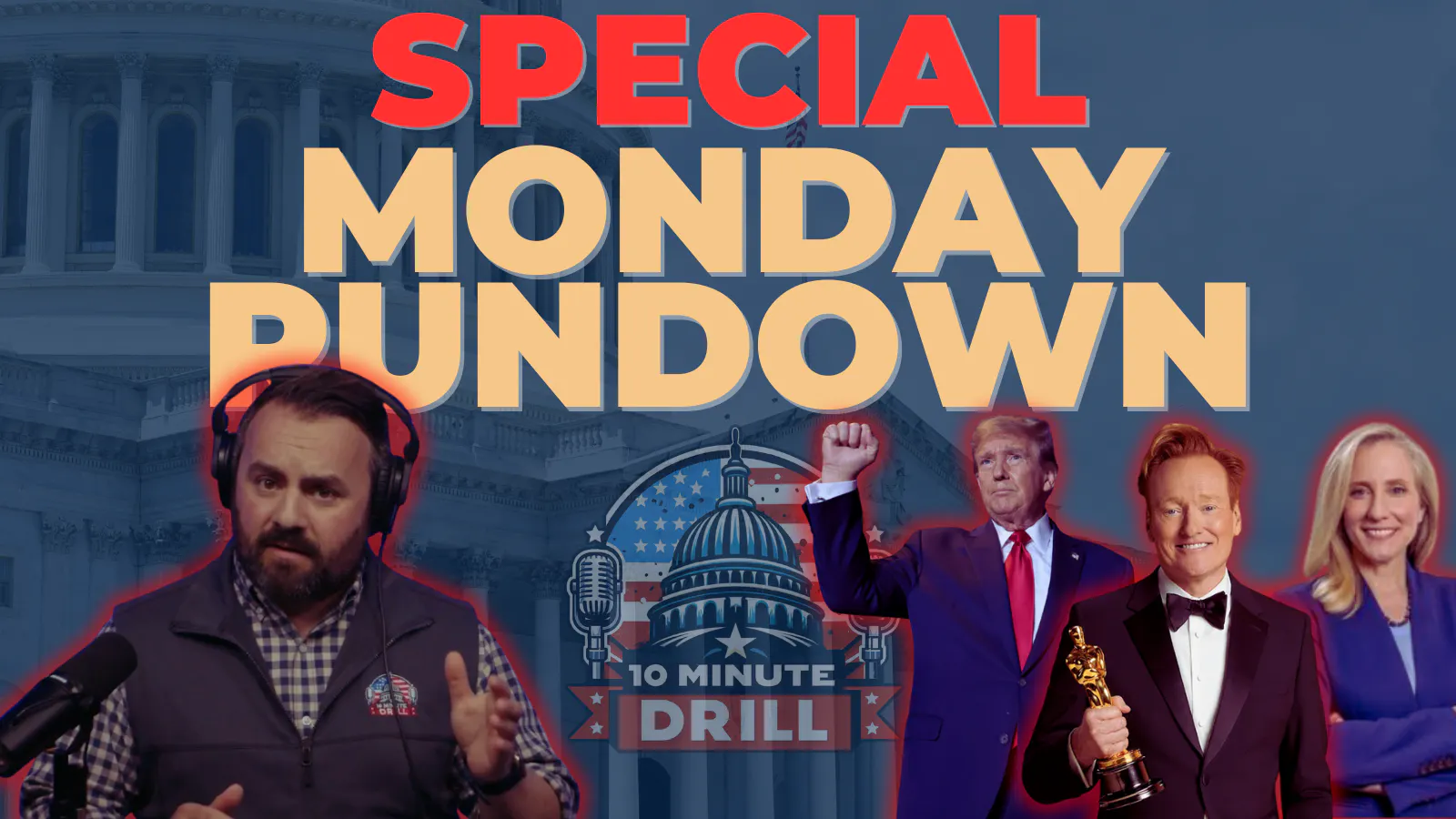 Special Monday Rundown: Oscars, Terror Attacks, Warships in the Strait, another VA sanctuary scandal Special Monday Rundown: Oscars, Terror Attacks, Warships in the Strait, another VA sanctuary scandal