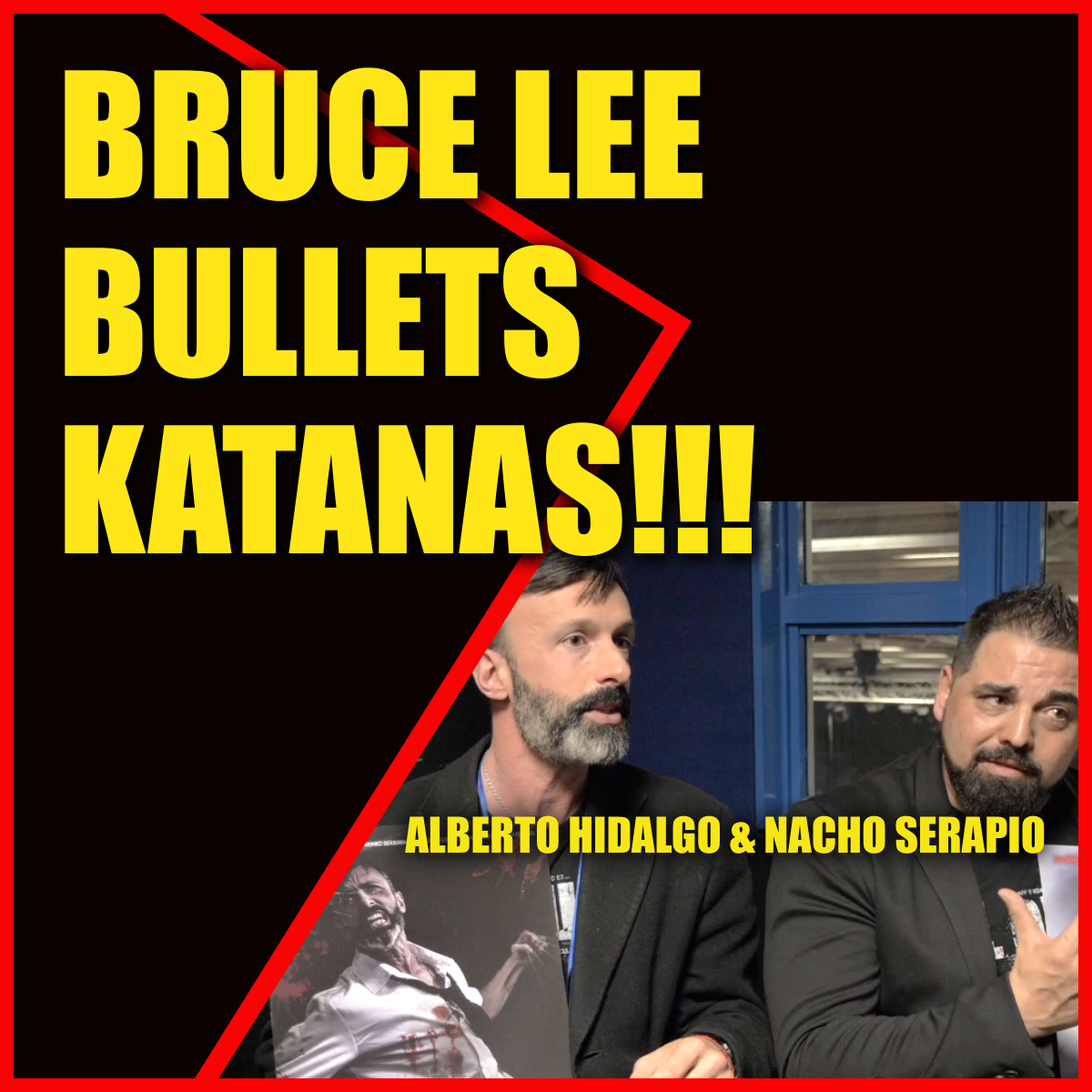 BRUCE LEE, BULLETS & KATANAS!!! Movie Interviews