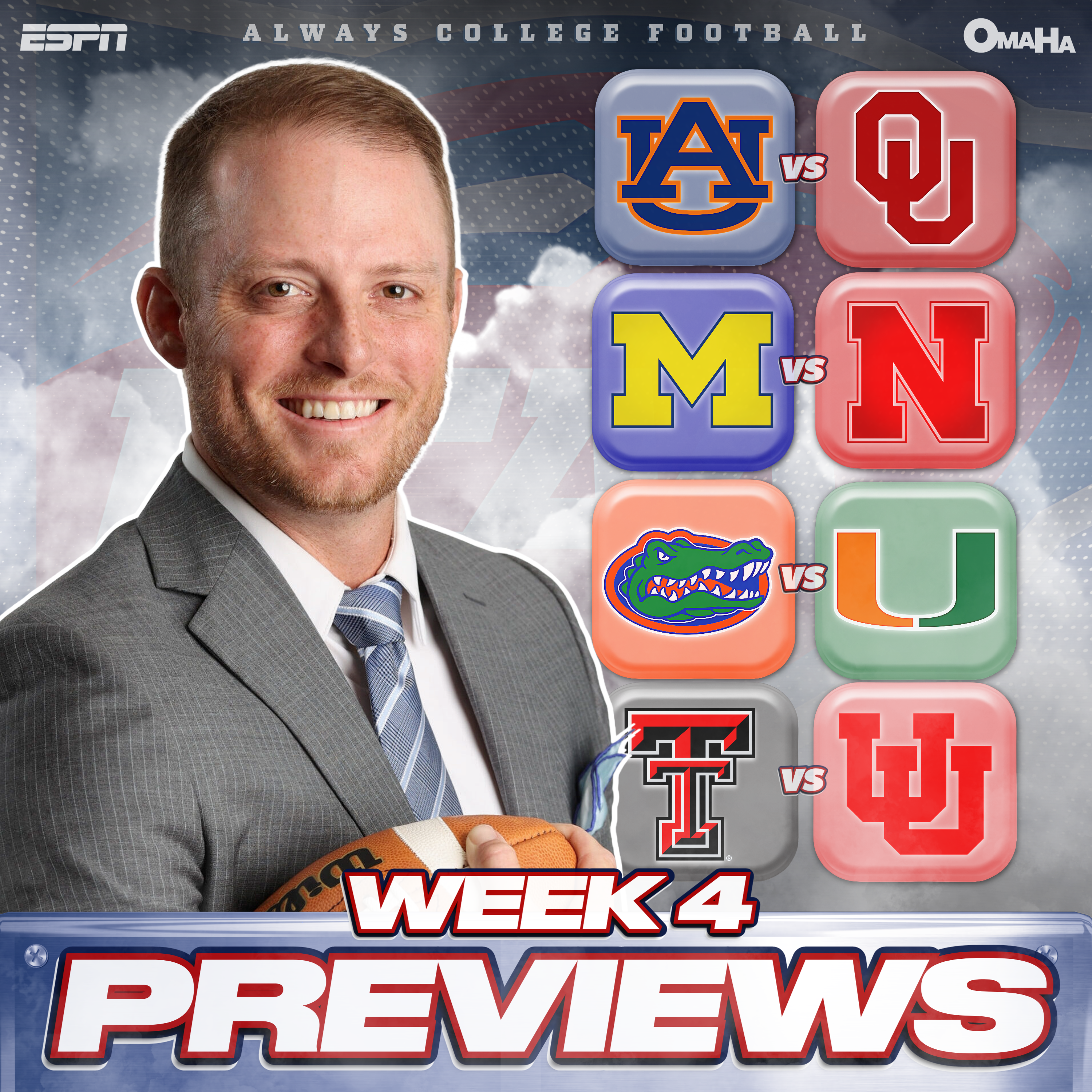 Week 4 Previews: Oklahoma, Nebraska, Indiana & Miami must protect home field | Always College Football
