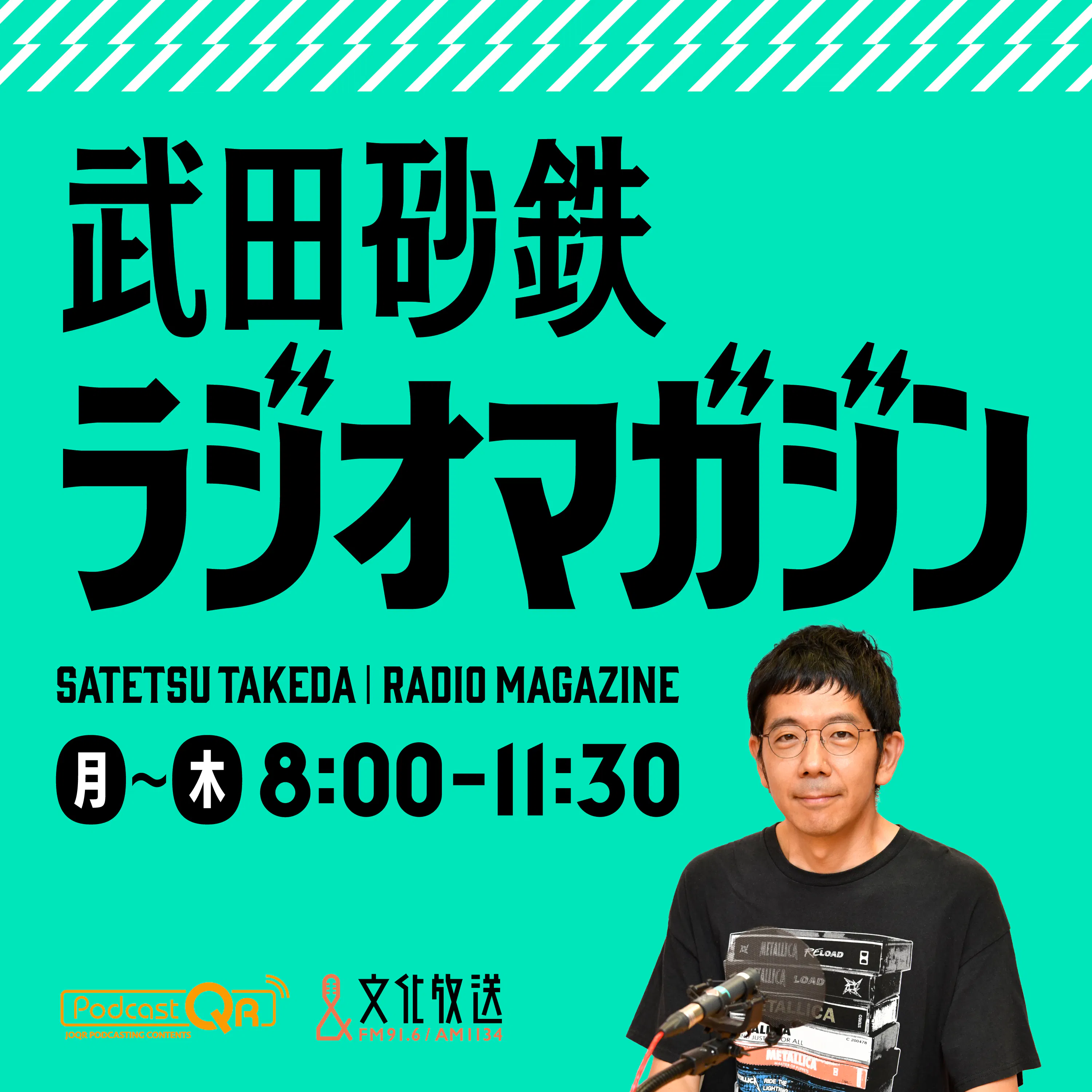 武田砂鉄 ラジオマガジン podcast artwork