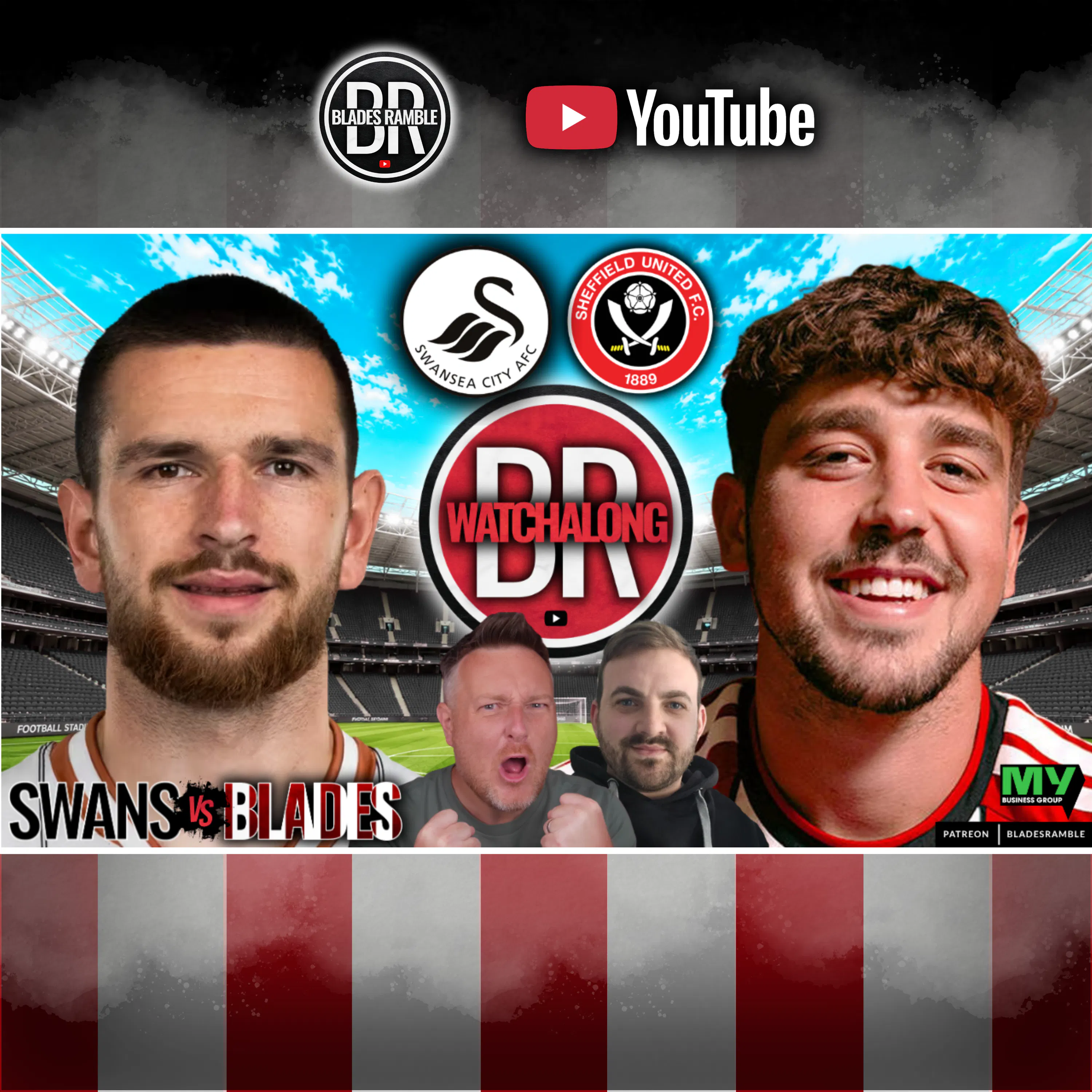 ๐บโ๏ธ CAN UNITED WIN IN WALES? | SWANSEA CITY v SHEFFIELD UNITED | LIVE WATCHALONG โ๏ธ๐บ