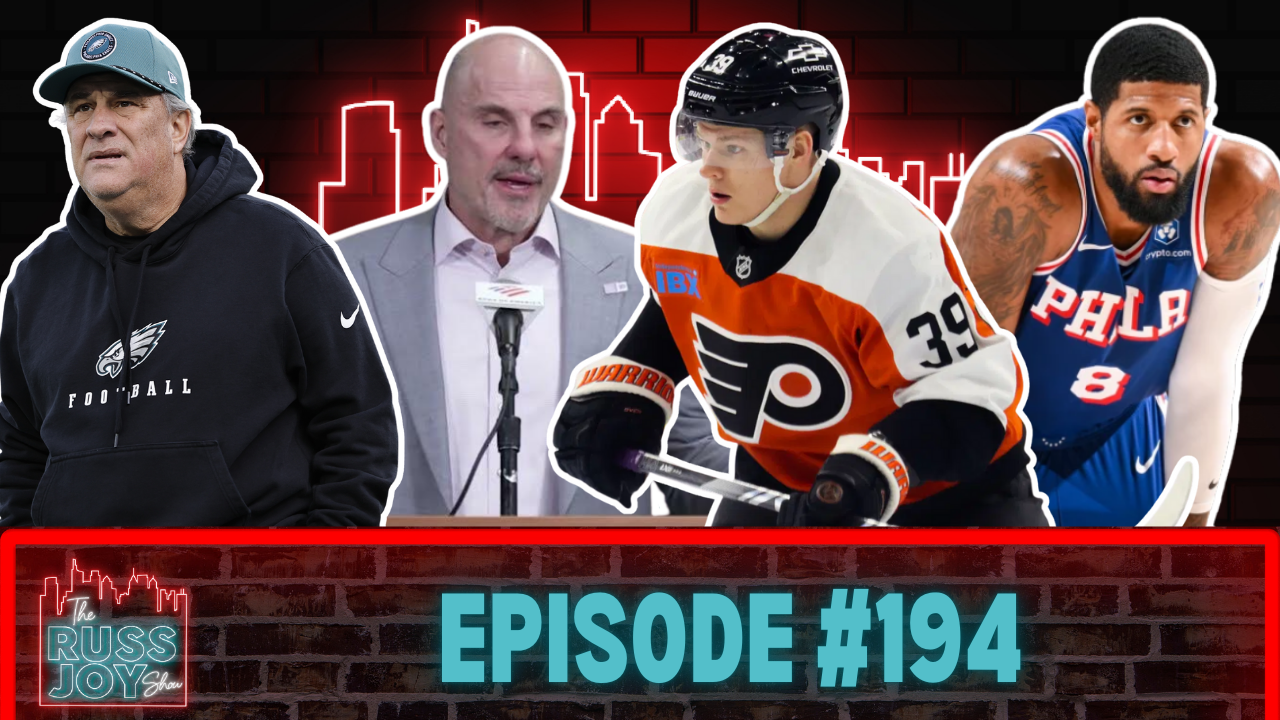 Flyers at Odds, Paul George Suspended, Fangio Retiring? | Ep. 194 | 2/2/26 | The Russ Joy Show