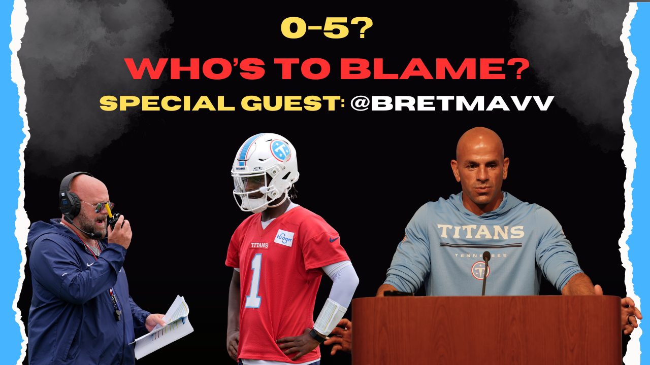 0-5? - Is it Cam Ward, is it the Offensive Line...is it Saleh...WE DISCUSS w/Special Guest @BretMavv on X