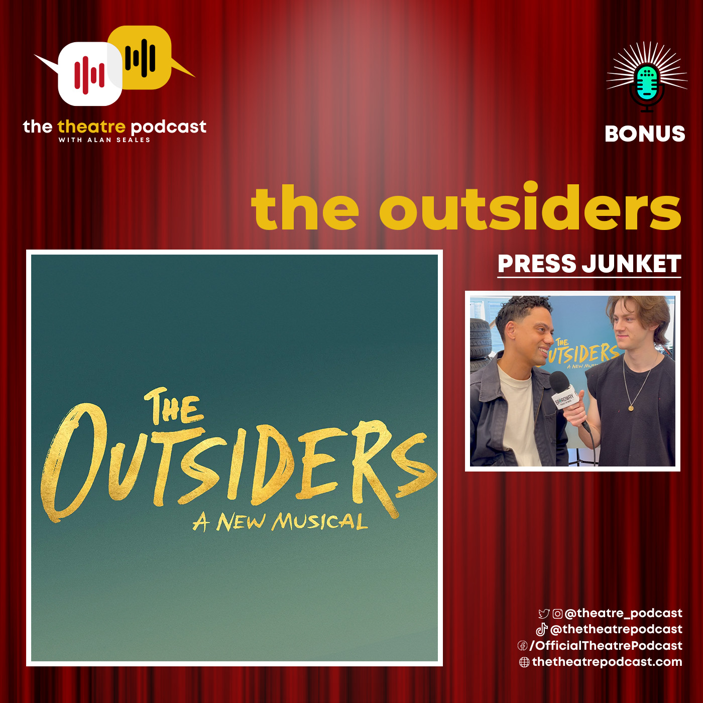Bonus - 'The Outsiders' Press Junket with Cast and Creatives