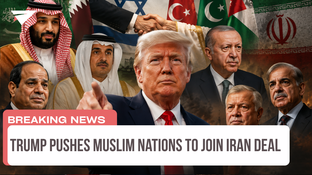 Trump Pushes Muslim Nations to Join Iran Deal, Breaking News