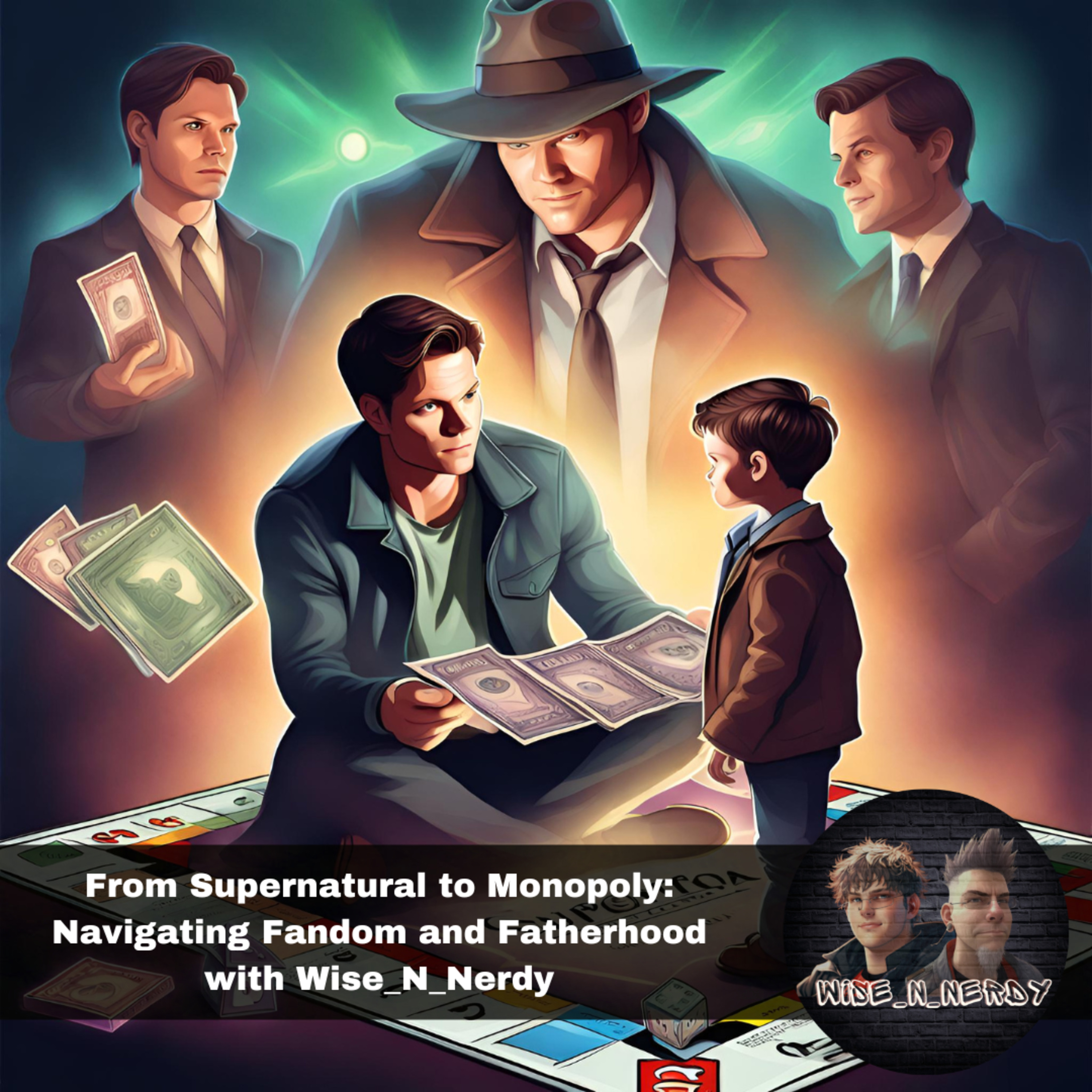 From Supernatural to Monopoly: Navigating Fandom and Fatherhood with Wise_N_Nerdy episode artwork