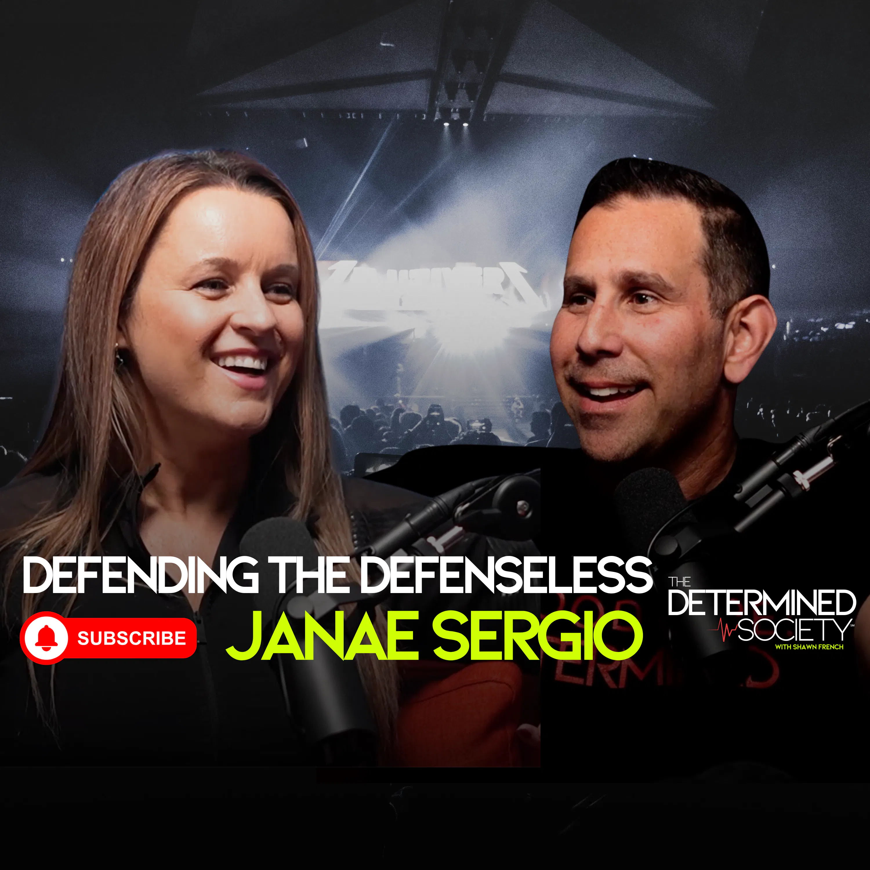 Exposing the Dark Side of Military Service: From Homeless to Hero with Janae Sergio — Determined Society with Shawn French | Adversity & Mindset cover