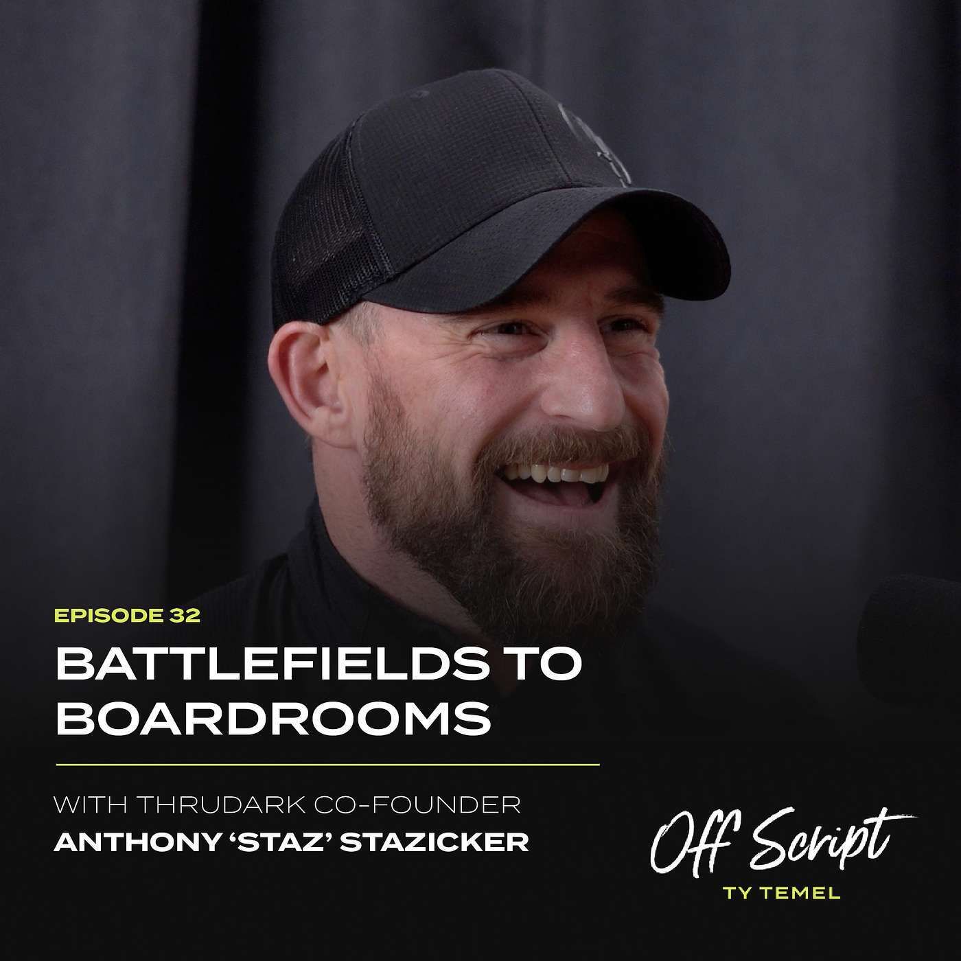 Battlefields to Boardrooms: Decoding the Special Forces Mindset with ThruDark CoFounder & Ex-Special Forces Anthony ‘Staz’ Stazicker CGC #32