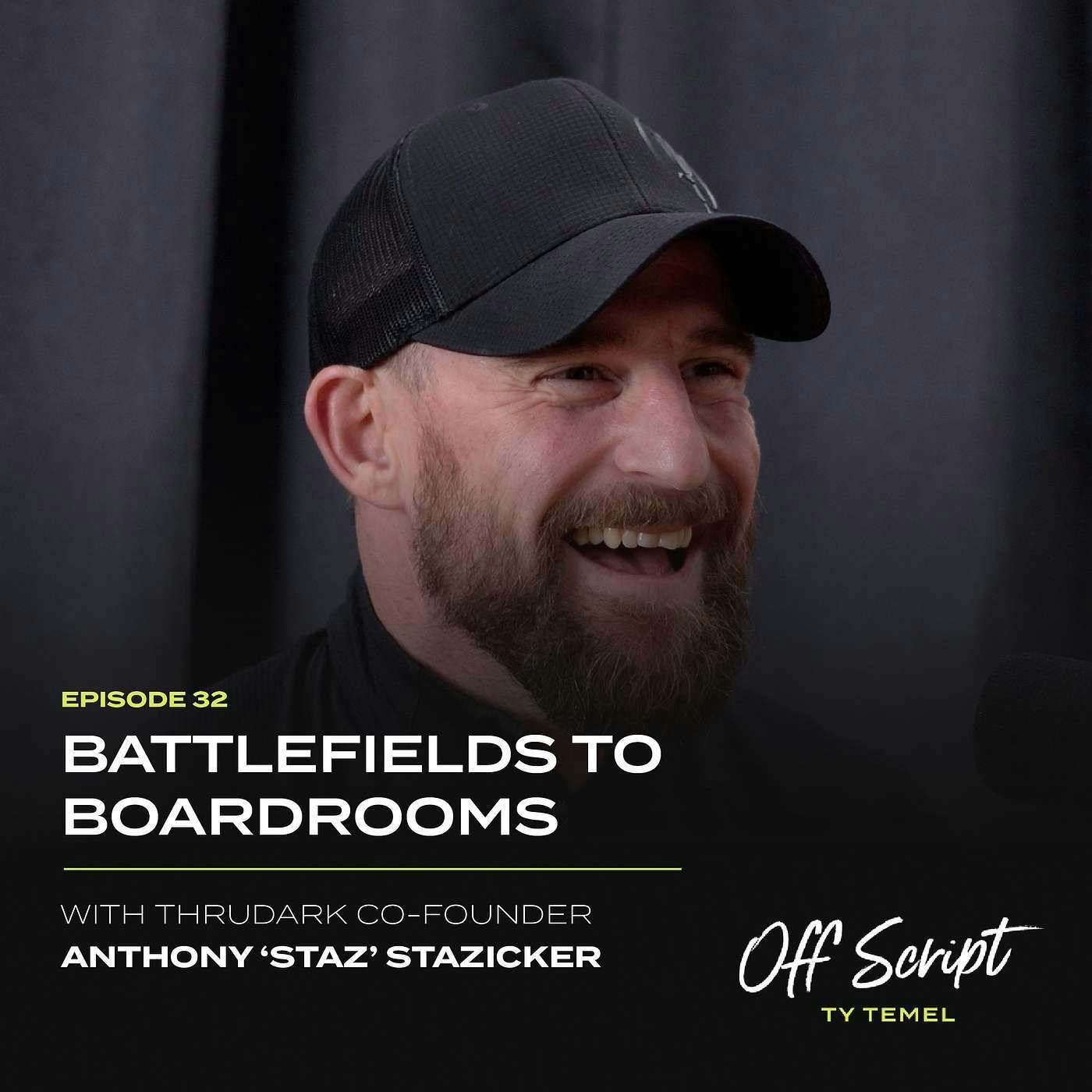Battlefields to Boardrooms: Decoding the Special Forces Mindset with ThruDark CoFounder & Ex-Special Forces Anthony ‘Staz’ Stazicker CGC #32 Battlefields to Boardrooms: Decoding the Special Forces Mindset with ThruDark CoFounder & Ex-Special Forces Anthony ‘Staz’ Stazicker CGC #32