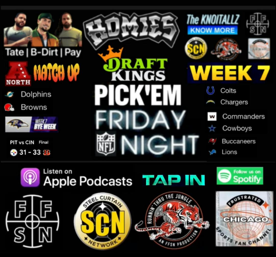 Homies: AFC North Matchup Steelers 31 - Bengals 33 | NFL Pick'em Week 7 Homies: AFC North Matchup Steelers 31 - Bengals 33 | NFL Pick'em Week 7
