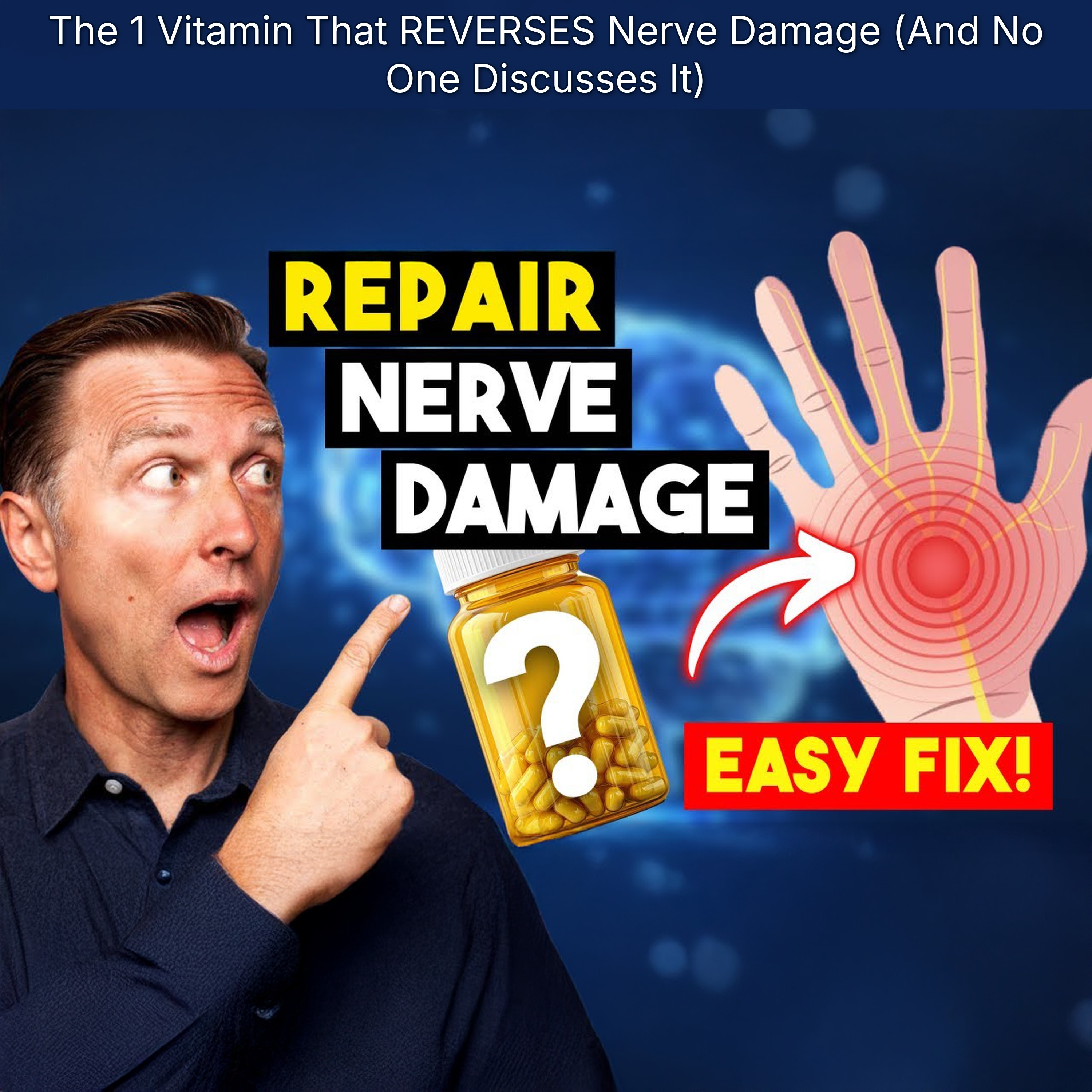 The 1 Vitamin That REVERSES Nerve Damage (And No One Discusses It) episode artwork