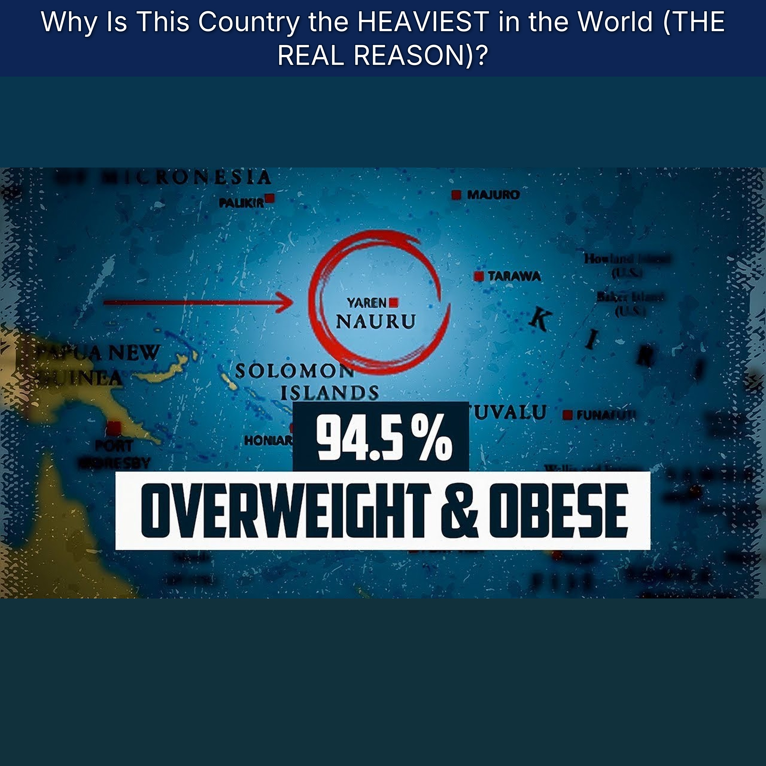 Why Is This Country the HEAVIEST in the World (THE REAL REASON)?