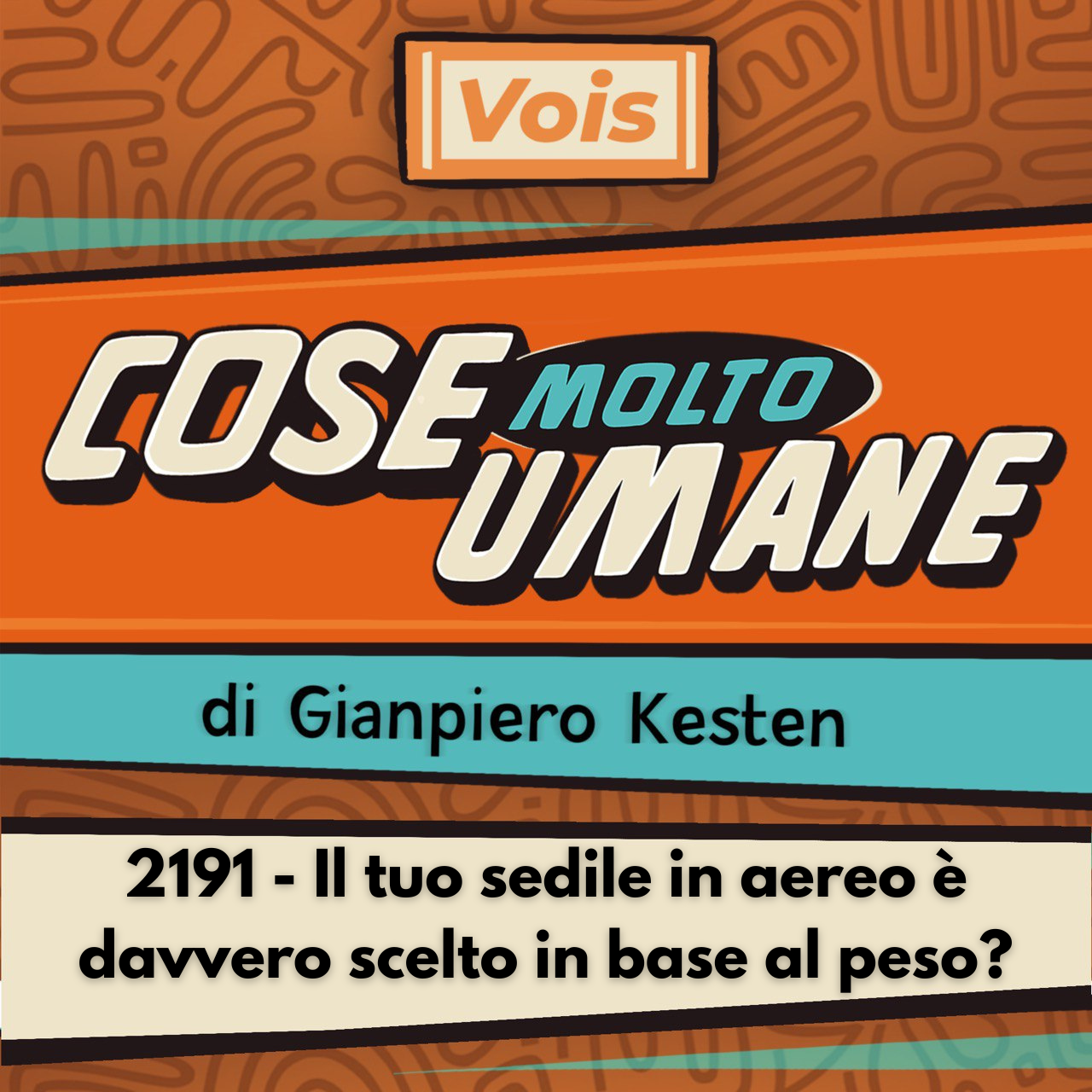 2191 - Il tuo sedile in aereo è davvero scelto in base al peso?