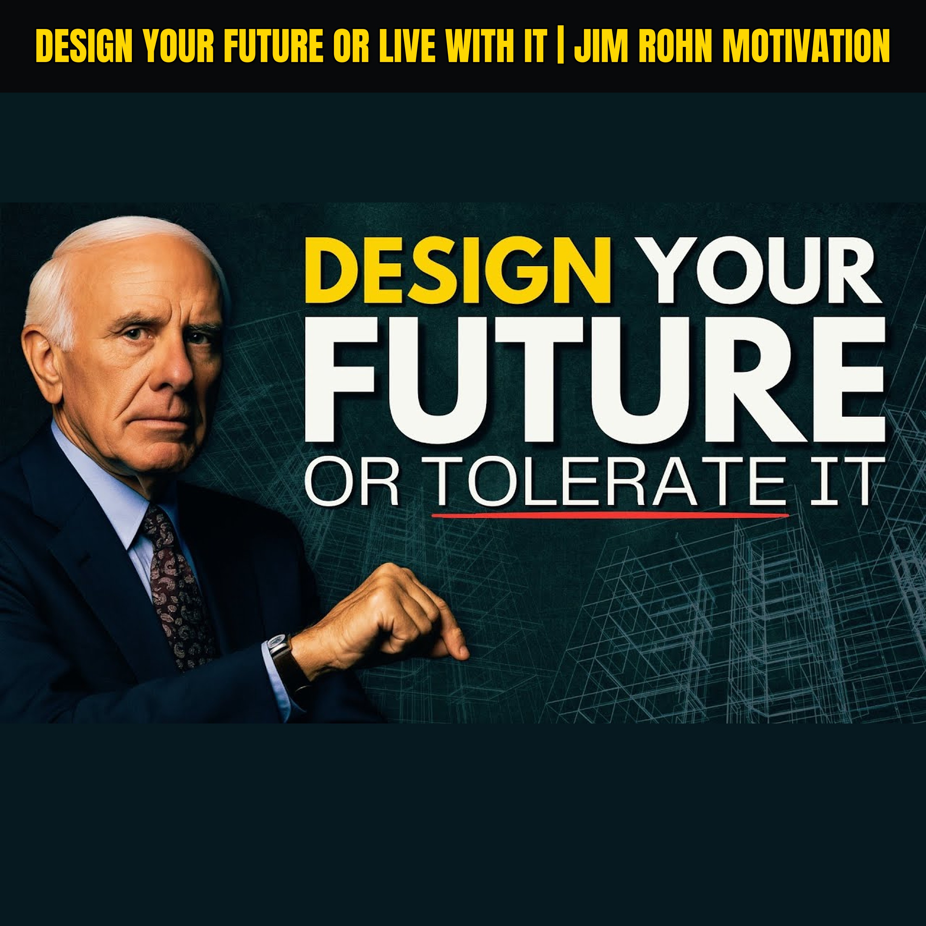 Design Your Future or Live With It | Jim Rohn Motivation