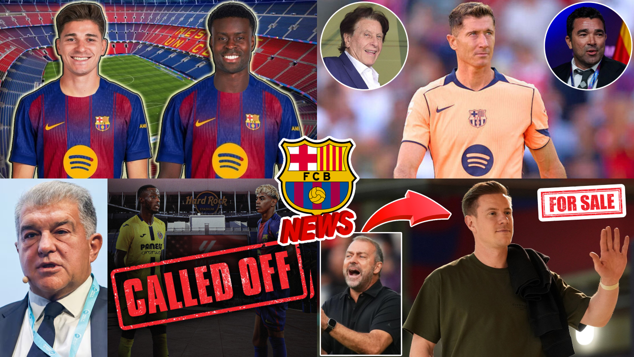 Transfer TARGETS Leaked💣| Lewandowski Departure REALITY🚨| Ter Stegen EXIT👋| Miami La Liga Match OFF❌ episode artwork