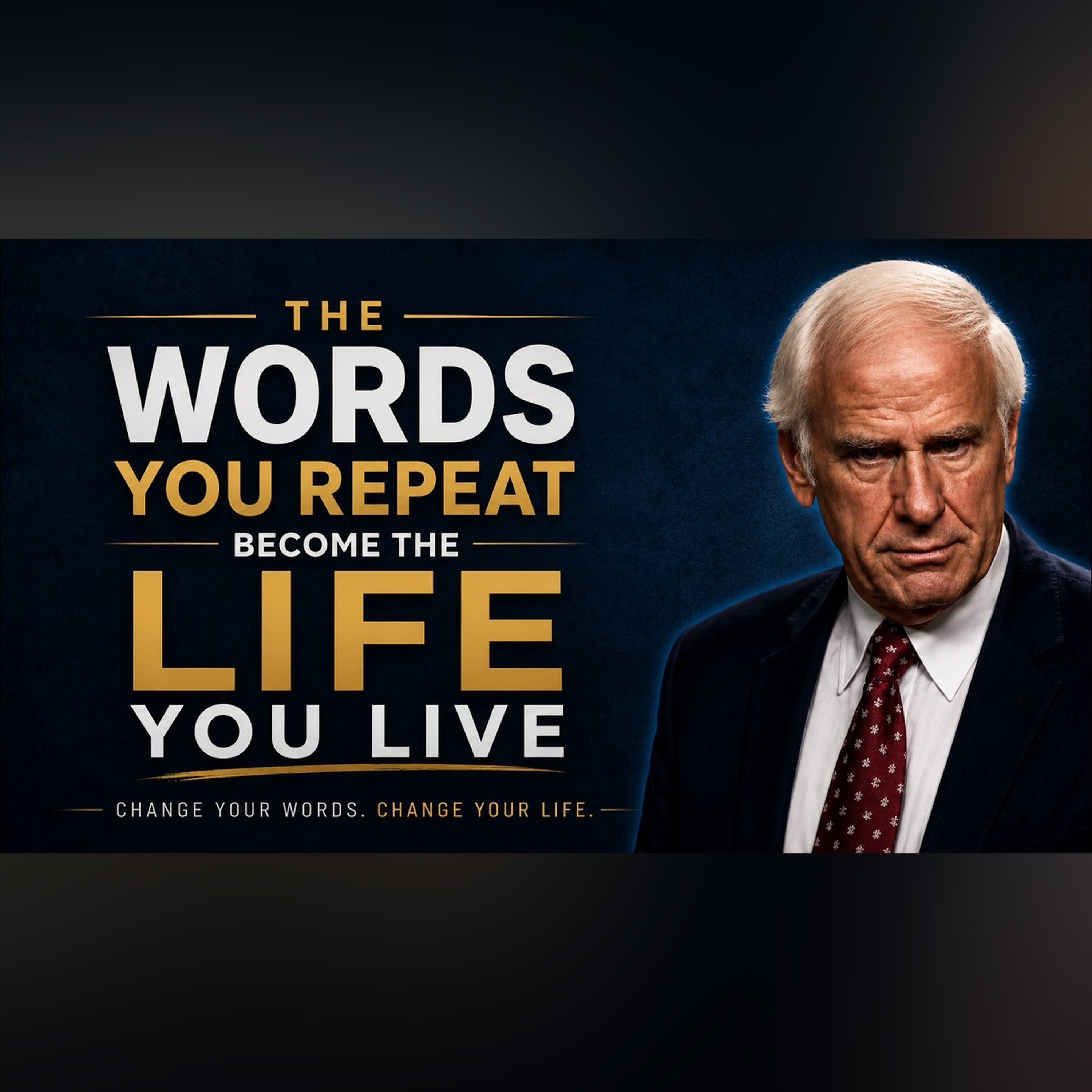 The Words You Repeat Become the Life You Live | Jim Rohn Motivation