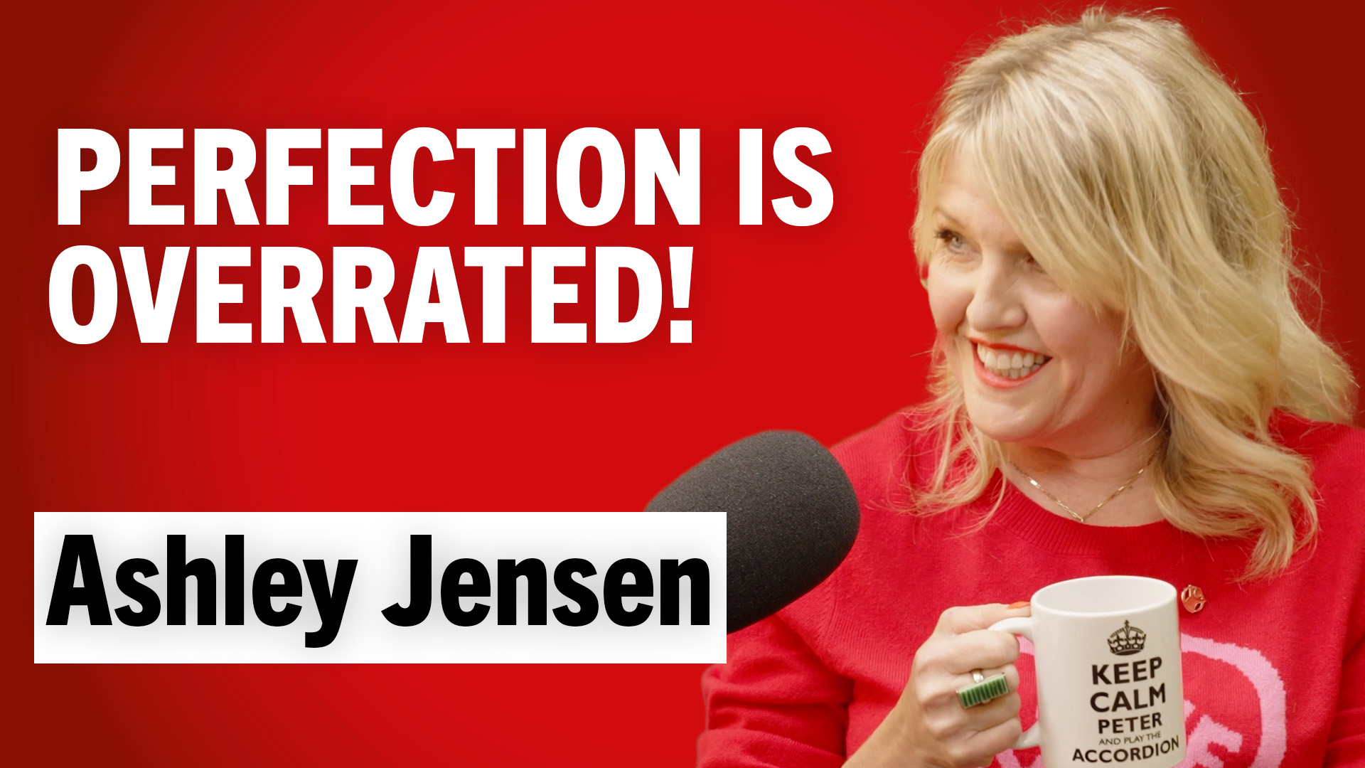 What Ashley Jensen Keeps in Her Biscuit Tin