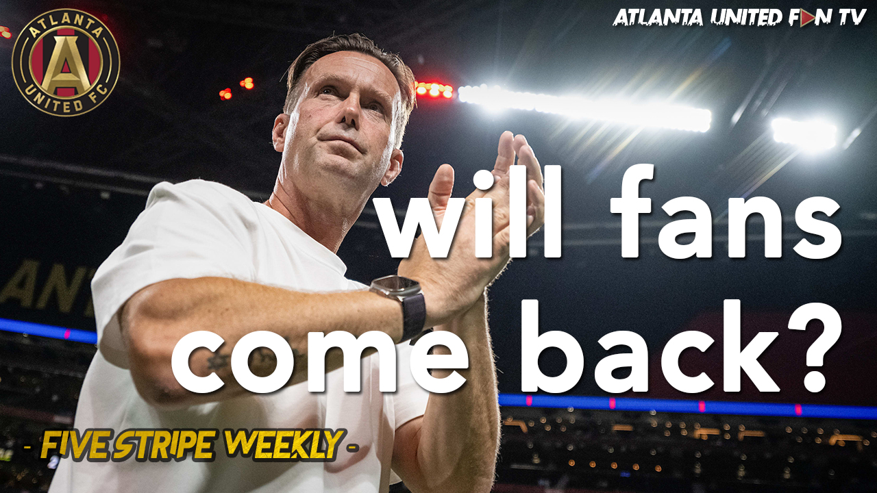 WILL CASUAL ATLANTA UNITED FANS RETURN NEXT YEAR IF RONNY DEILA IS STILL HERE? | FIVE STRIPE WEEKLY #378 episode artwork