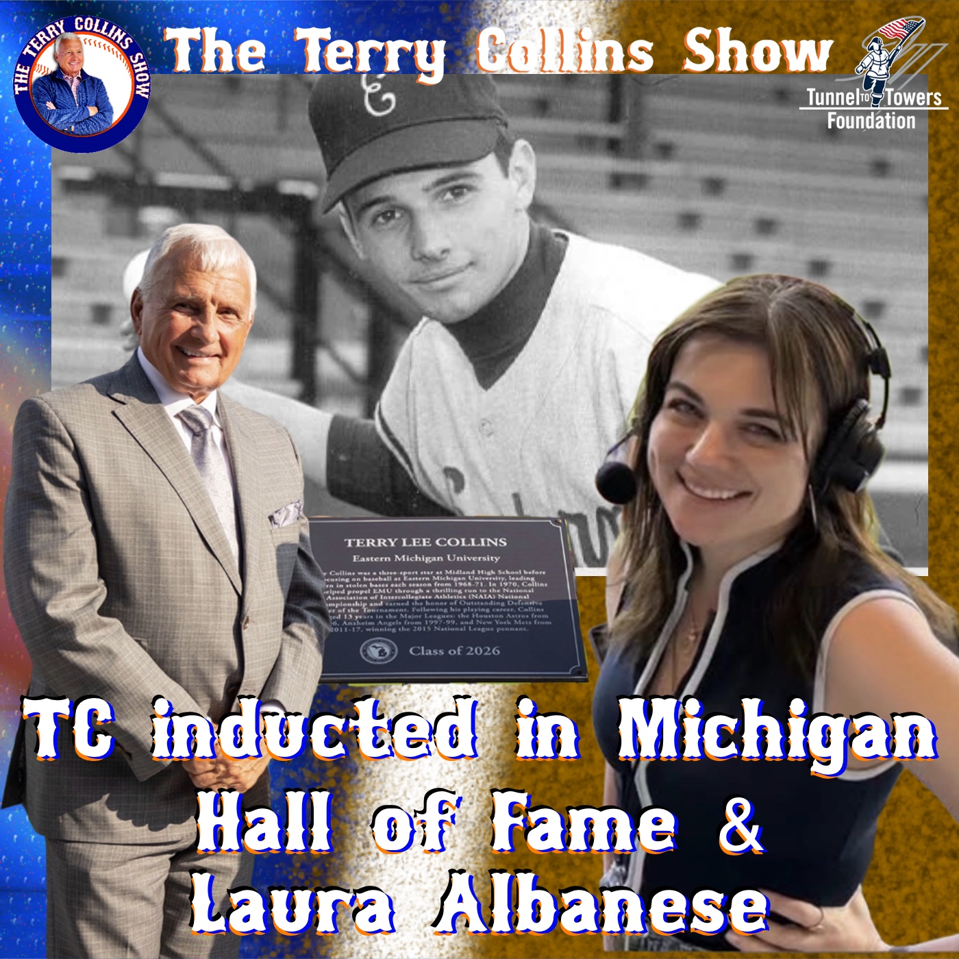 Terry Collins Special Day! Coverage of his Michigan Baseball HOF Induction. Plus latest mets news with insider Laura Albanese! episode artwork