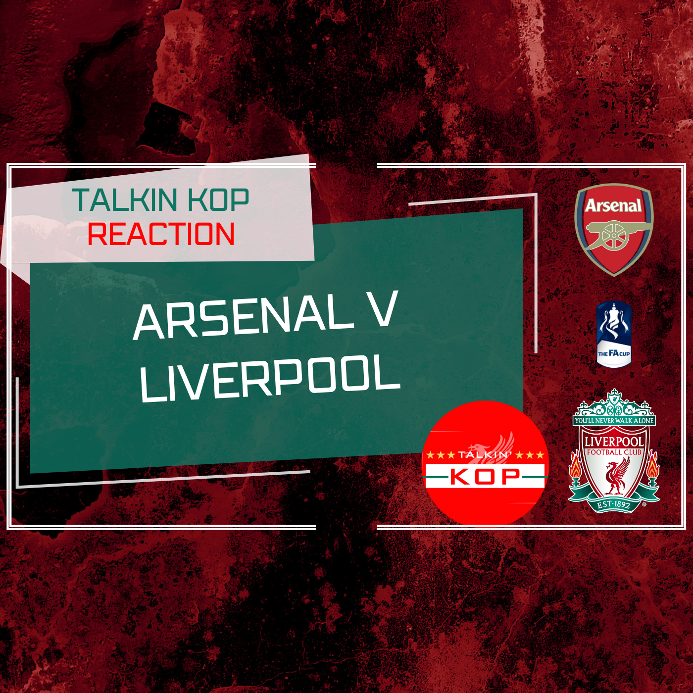 Arsenal 0 Liverpool 2 Live | FA Cup Match Reaction episode artwork