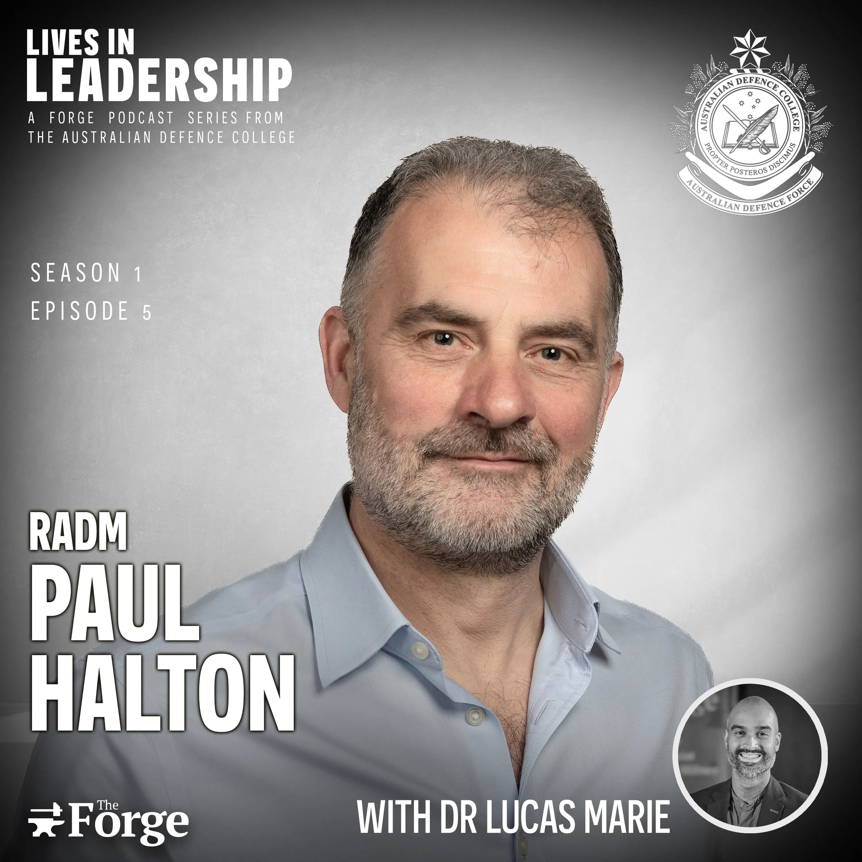 Podcast | Lives in Leadership: RADM Paul Halton episode artwork