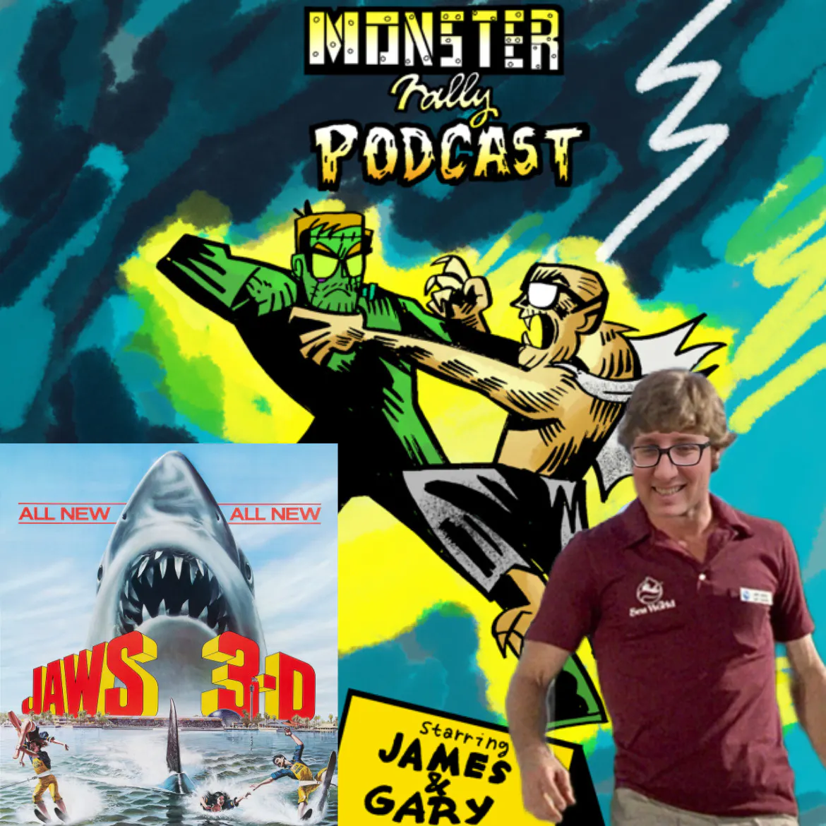 Jaws 3 (1983) w/ Matt Kelly episode artwork