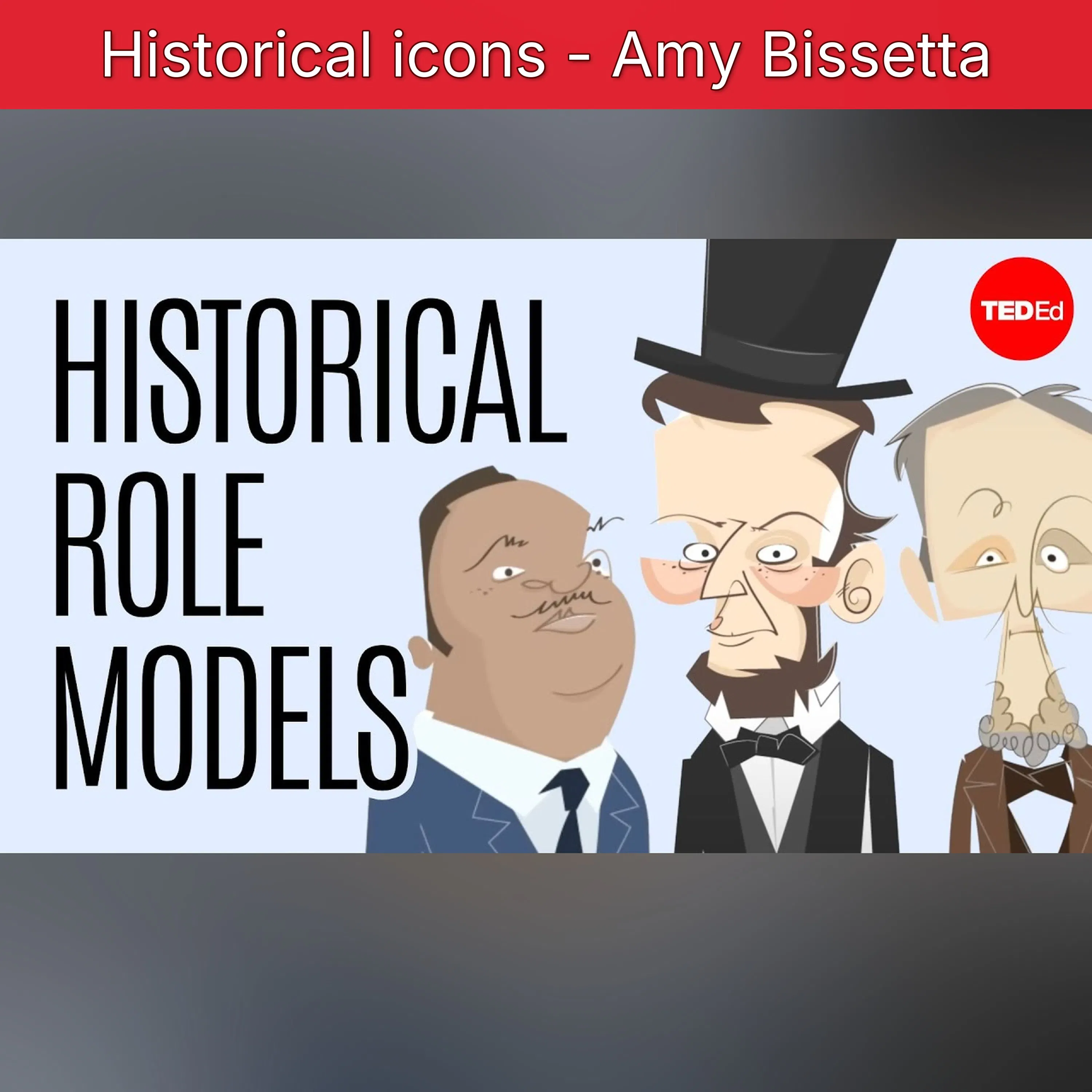 Historical icons - Amy Bissetta