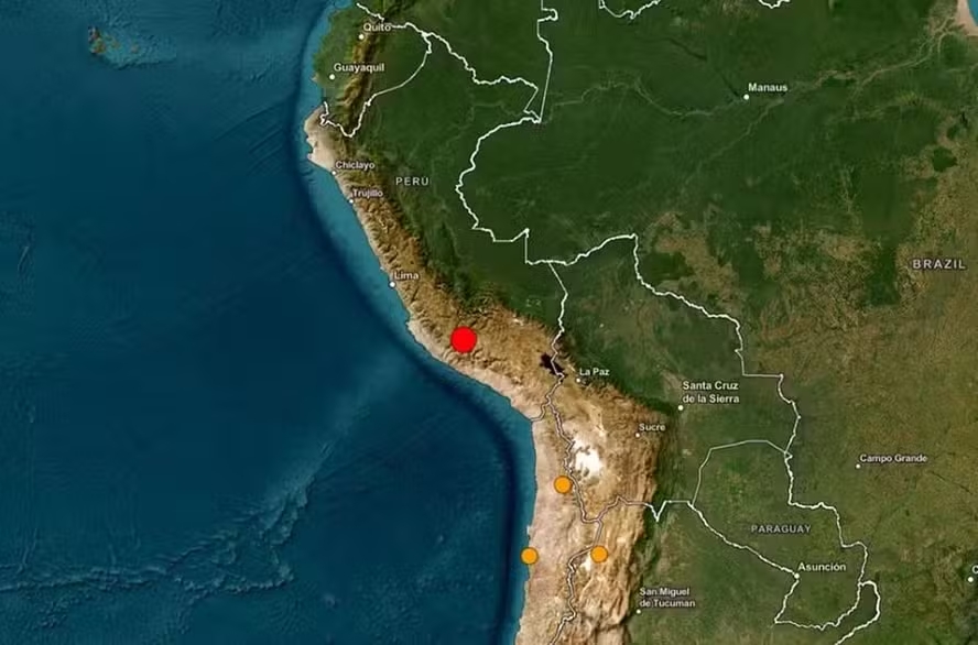 Terremoto de magnitude 6,7 atinge o sul do Peru episode artwork