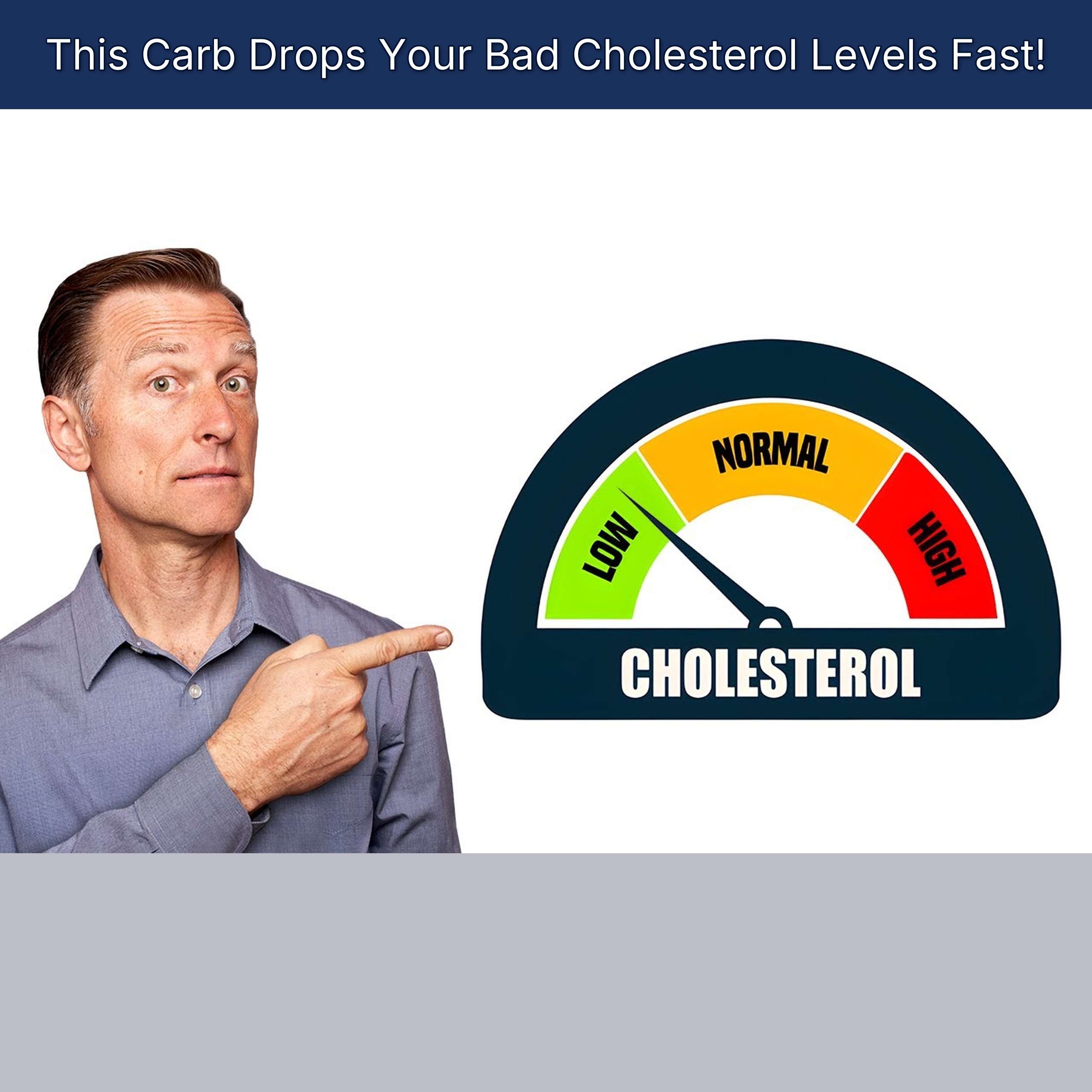 This Carb Drops Your Bad Cholesterol Levels Fast!